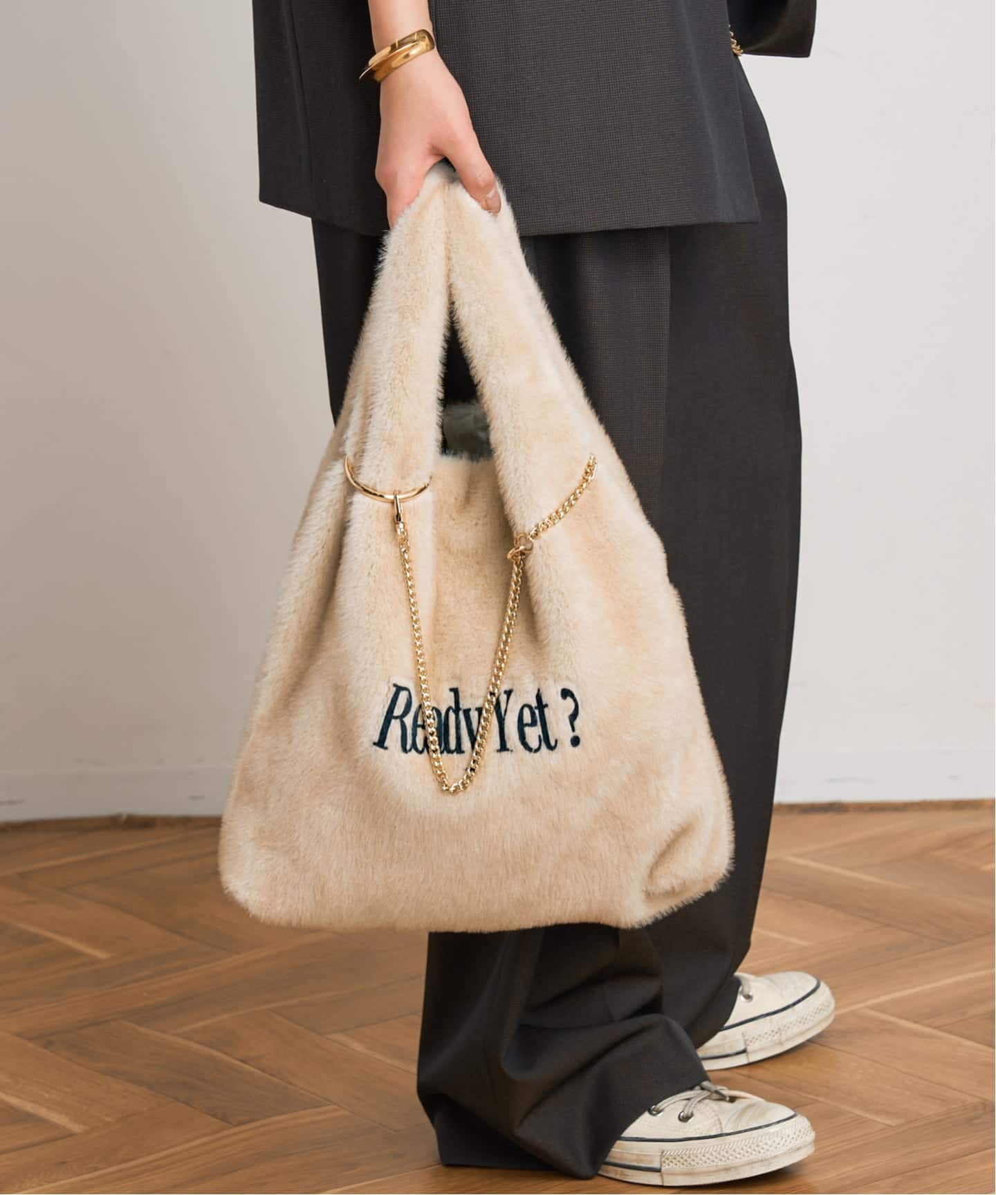 SKIN/スキン】Shaggy print Bag（トートバッグ）｜AP STUDIO（エーピー