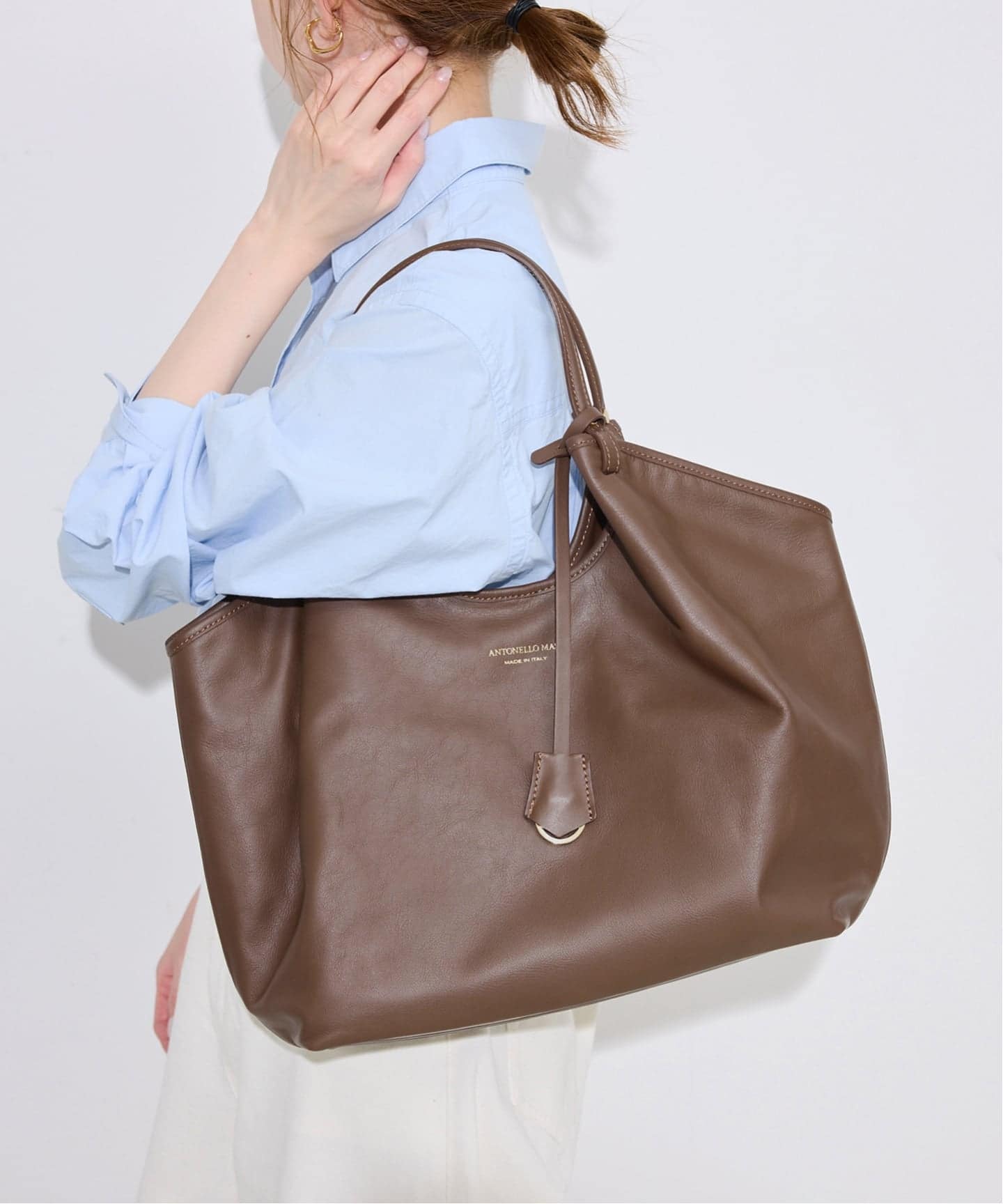 WEB限定/追加5》ANTONELLO MASI SLOBE別注 レザートートバッグ（トート