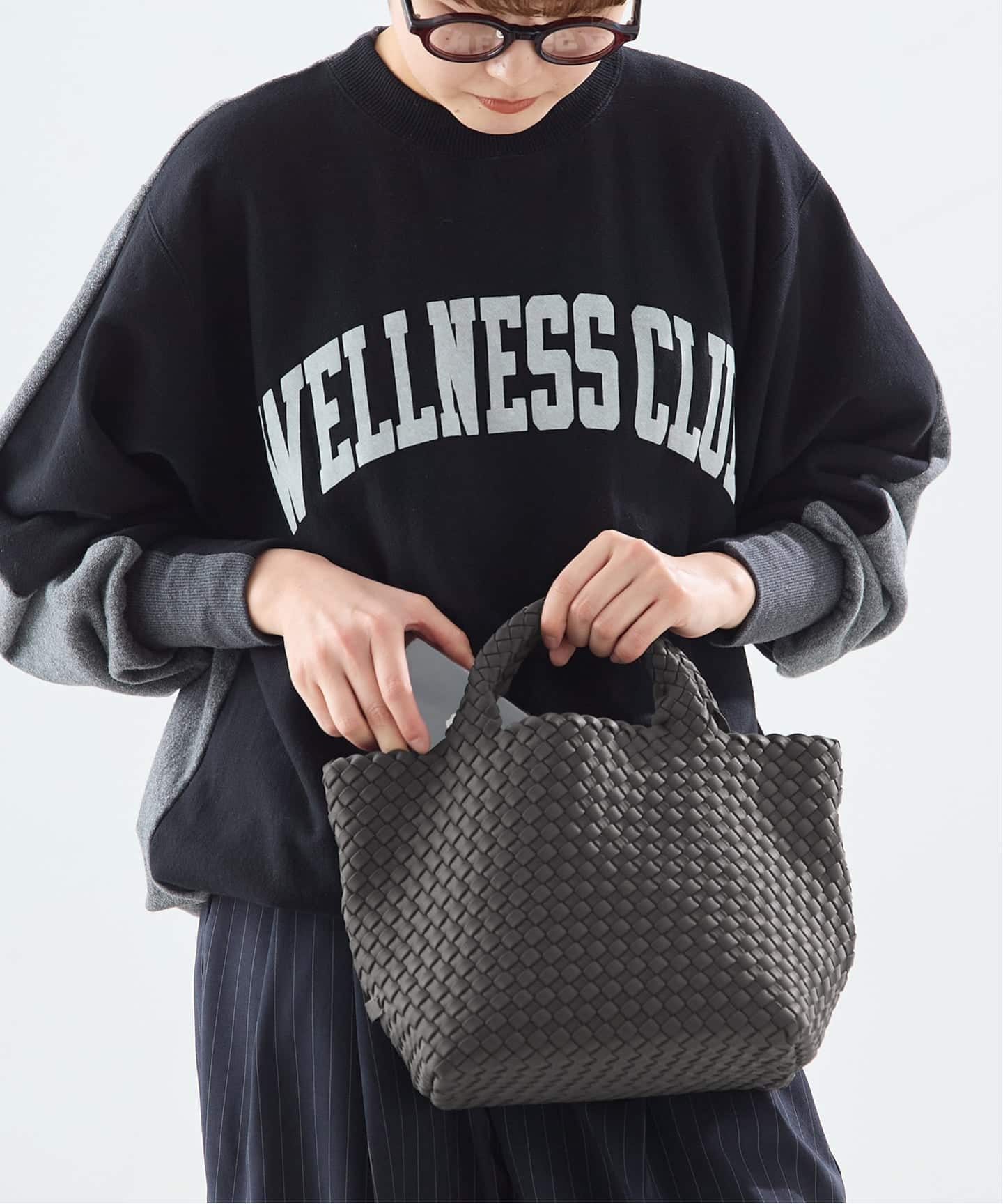 NAGHEDI/ナゲディ】ST BARTHS SMALL TOTE：トートバッグ（トートバッグ