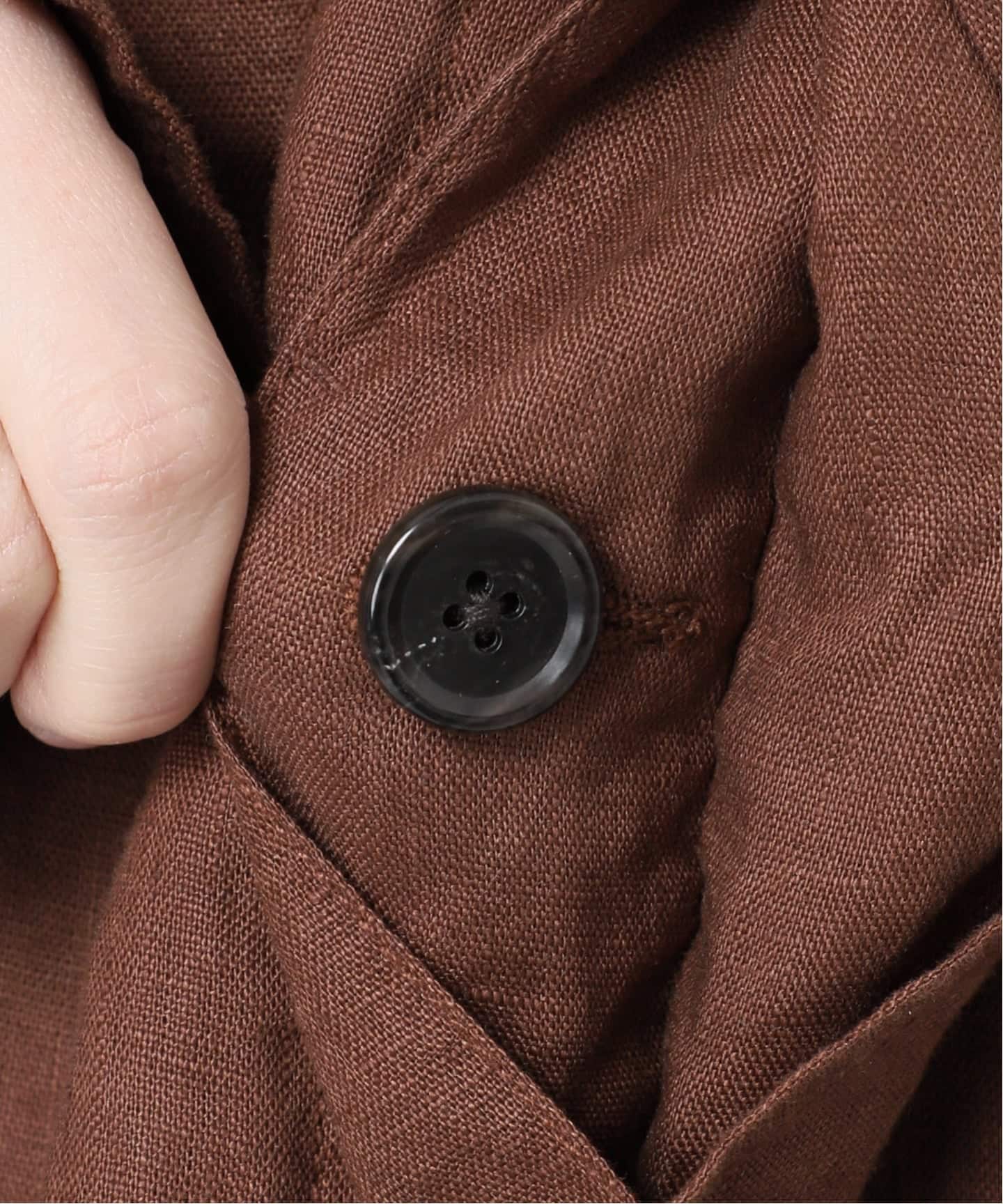 追加予約》リネンミリタリージャケット（ミリタリー）｜JOURNAL