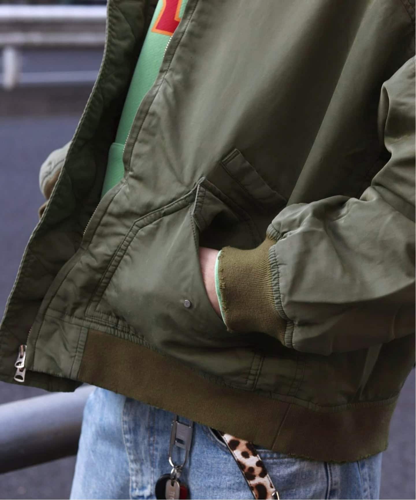 ANCELLM × WISM 別注 FADED BOMBER JACKET EX（その他ブルゾン