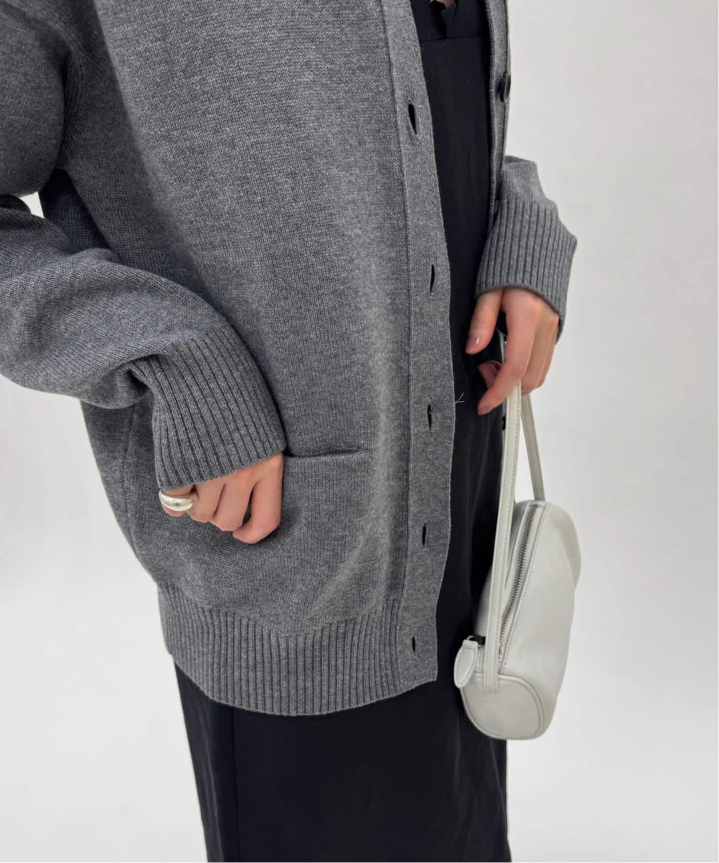 コットンウールカーディガン（カーディガン）｜EDIT.FOR LULU