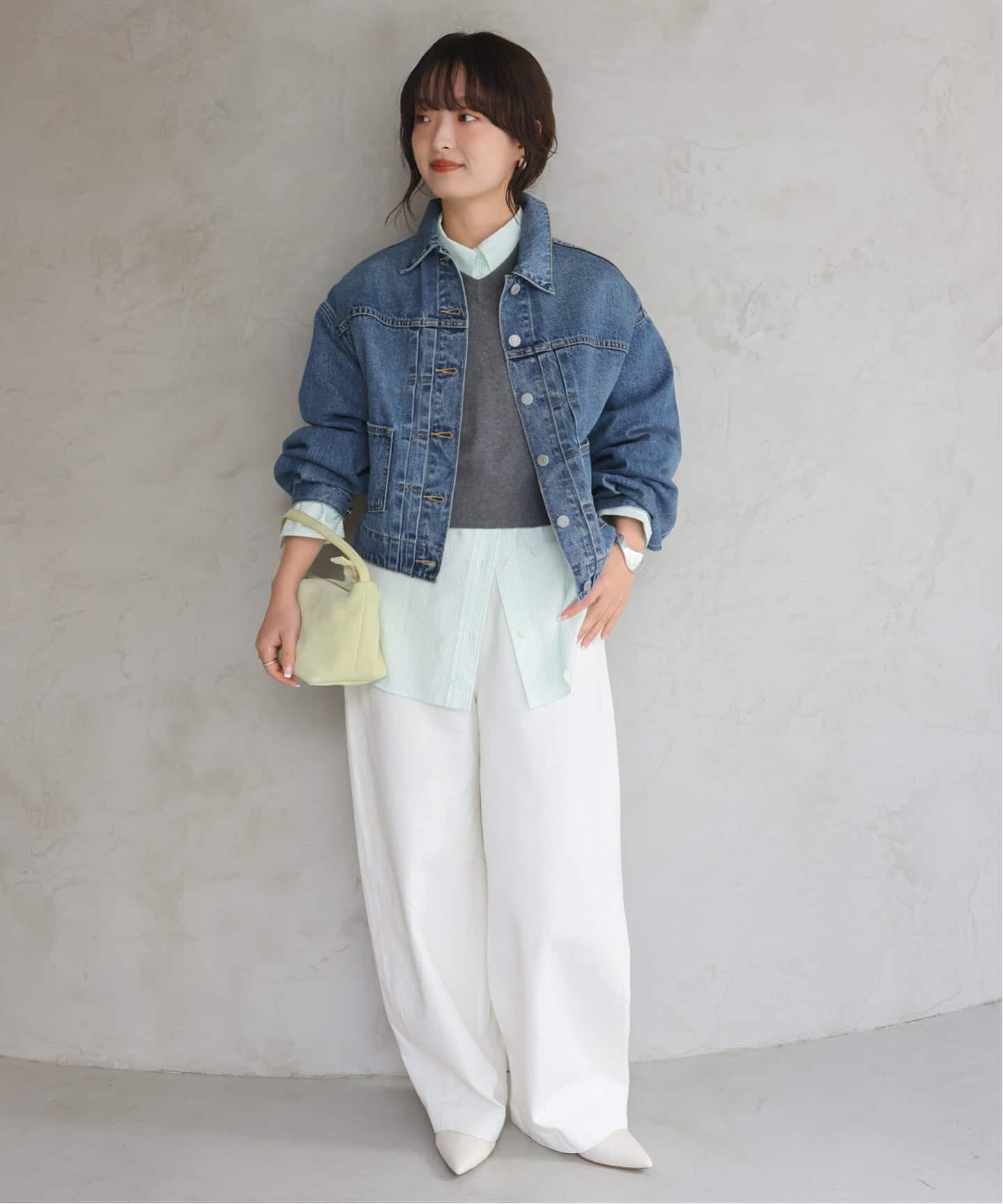 追加》Levi's/リーバイス SLOBE別注 BALLOON SLEEVE TRACKER デニム