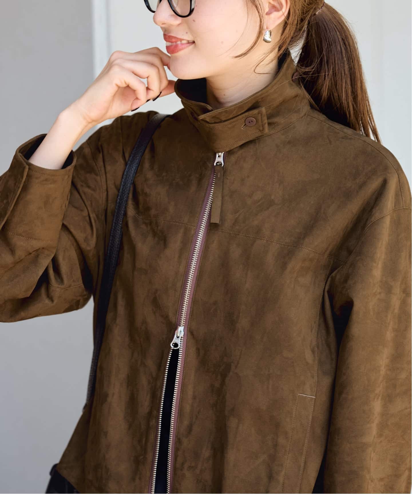 ≪追加≫フェイクスエードブルゾン（その他ブルゾン／アウター