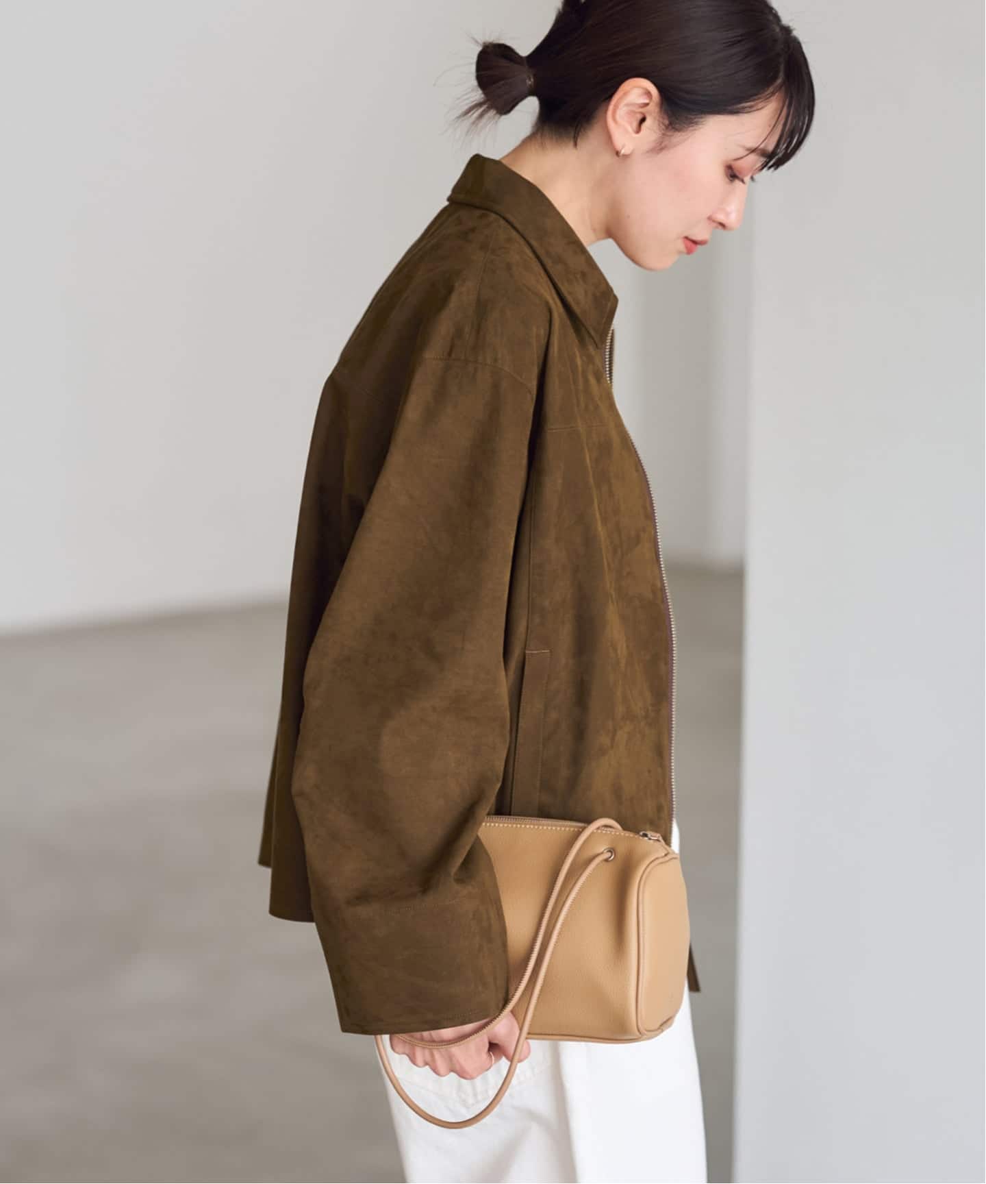 ≪追加≫フェイクスエードブルゾン（その他ブルゾン／アウター