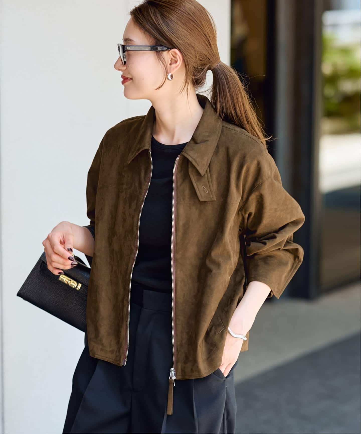 ≪追加≫フェイクスエードブルゾン（その他ブルゾン／アウター