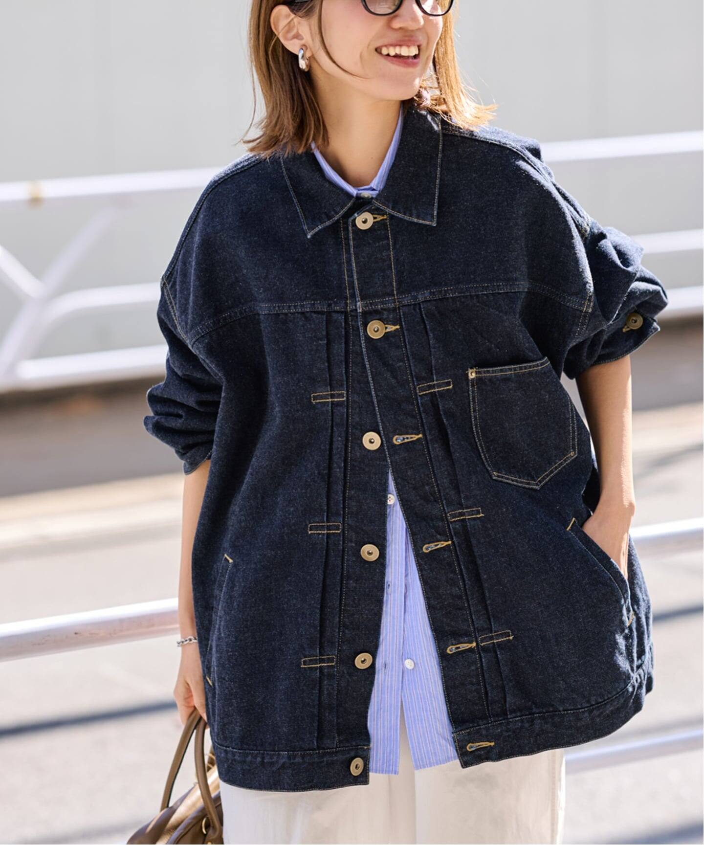 ≪追加≫エクストララージデニムジャケット（デニムジャケット