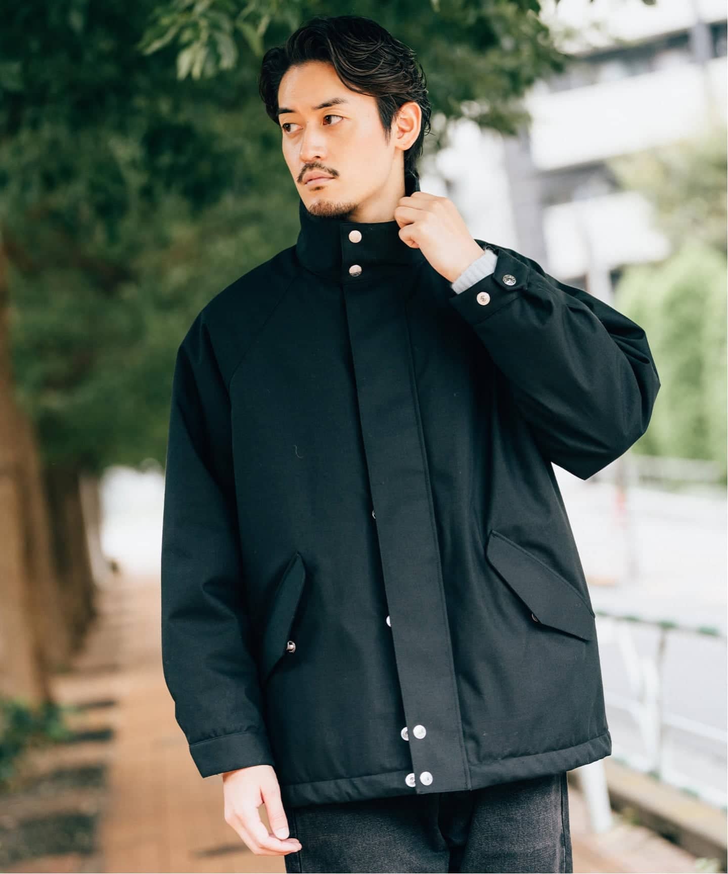 再入荷》MACKINTOSH(マッキントッシュ) 別注スカイスタンドカラー