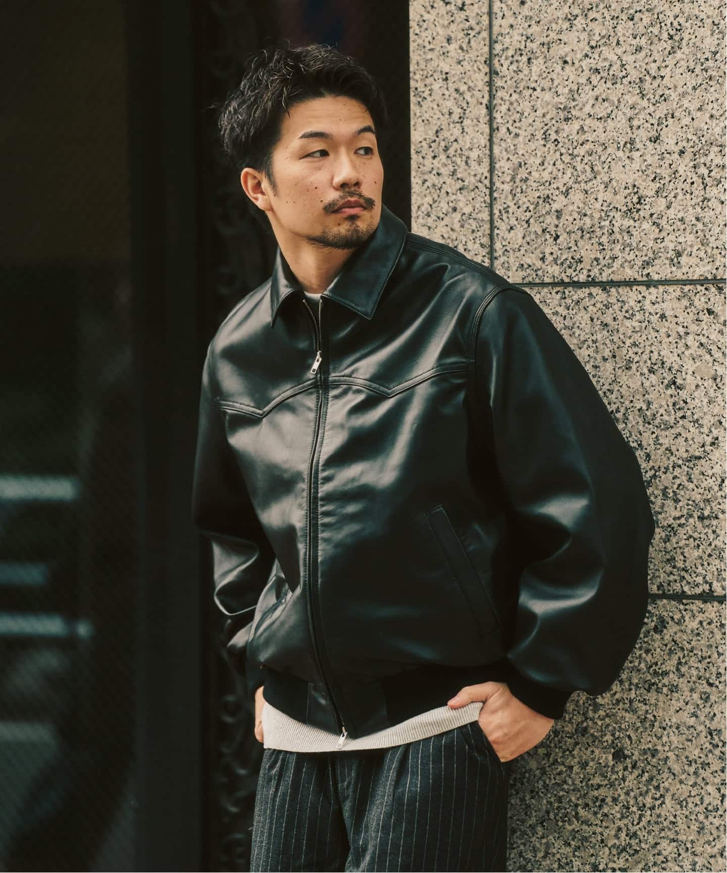 SHEEP LEATHER JACKET / シープレザージャケット（レザージャケット