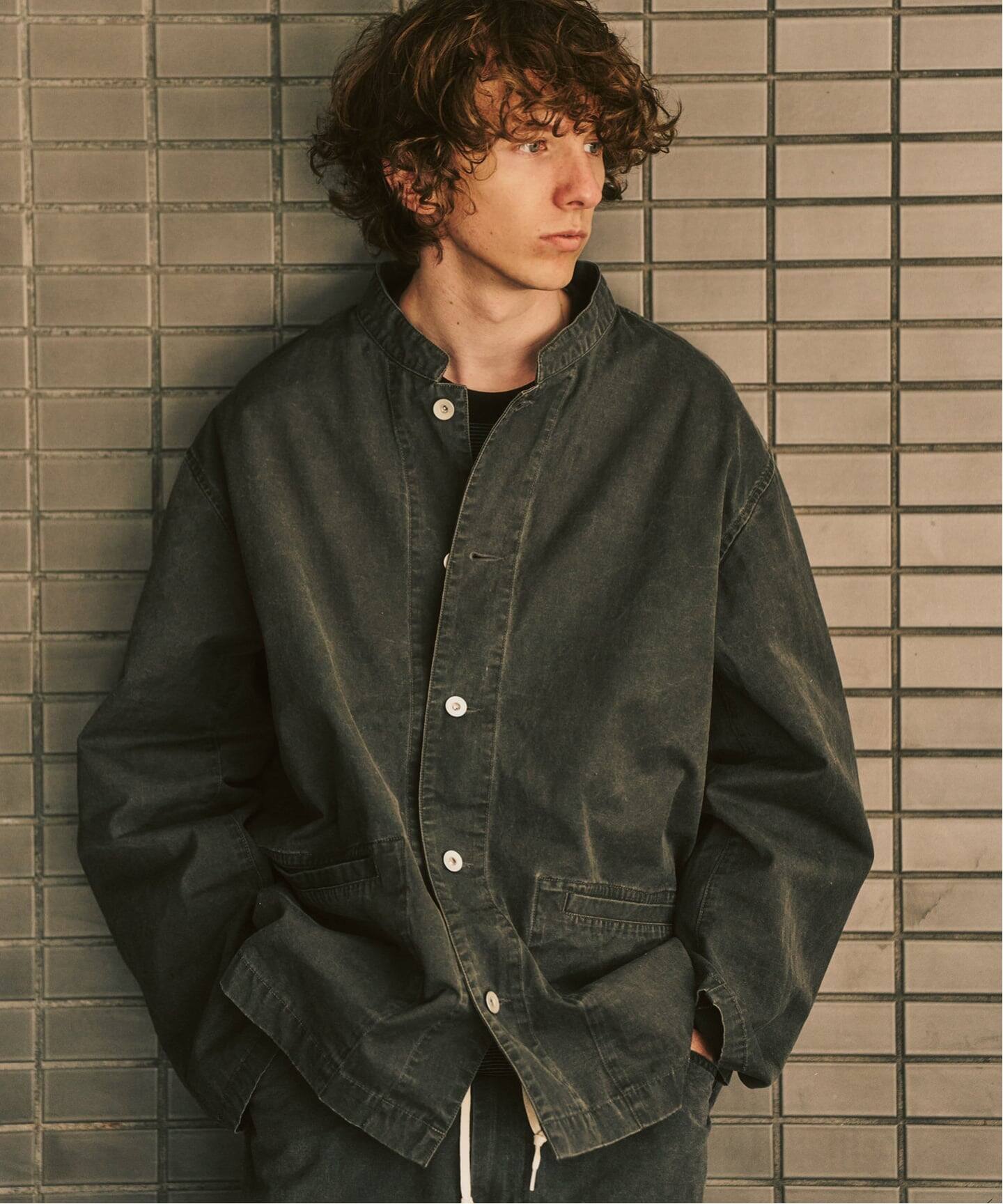 nanamica / ナナミカ】417別注 バンドカラーシャツジャケット（その他