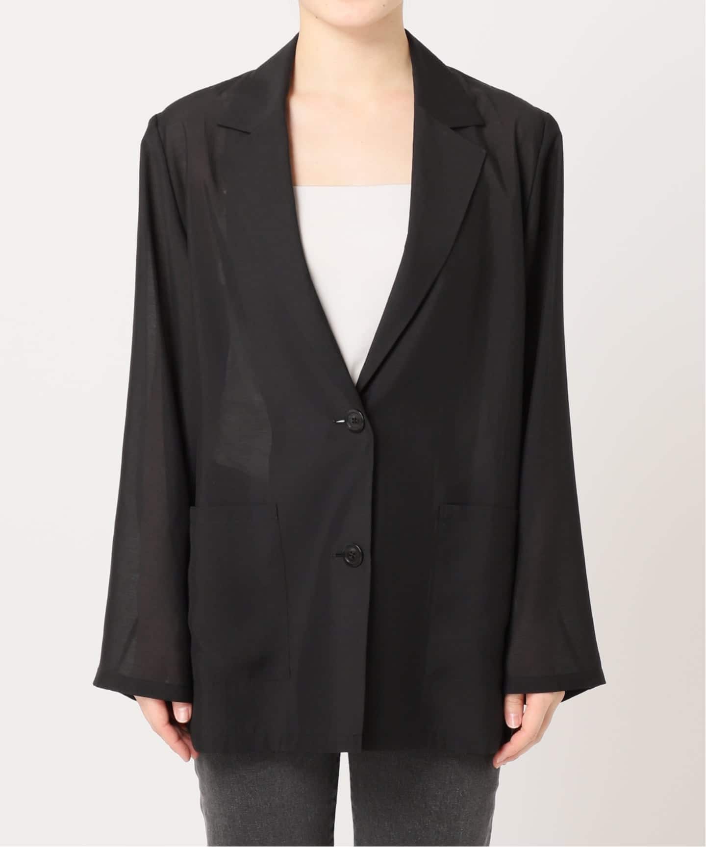 追加予約》シングルシアージャケット（テーラードジャケット