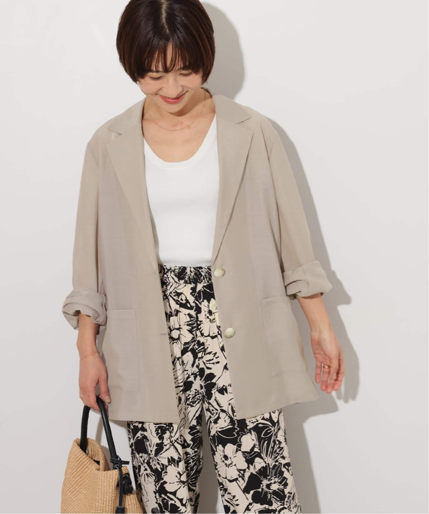 追加予約》シングルシアージャケット（テーラードジャケット