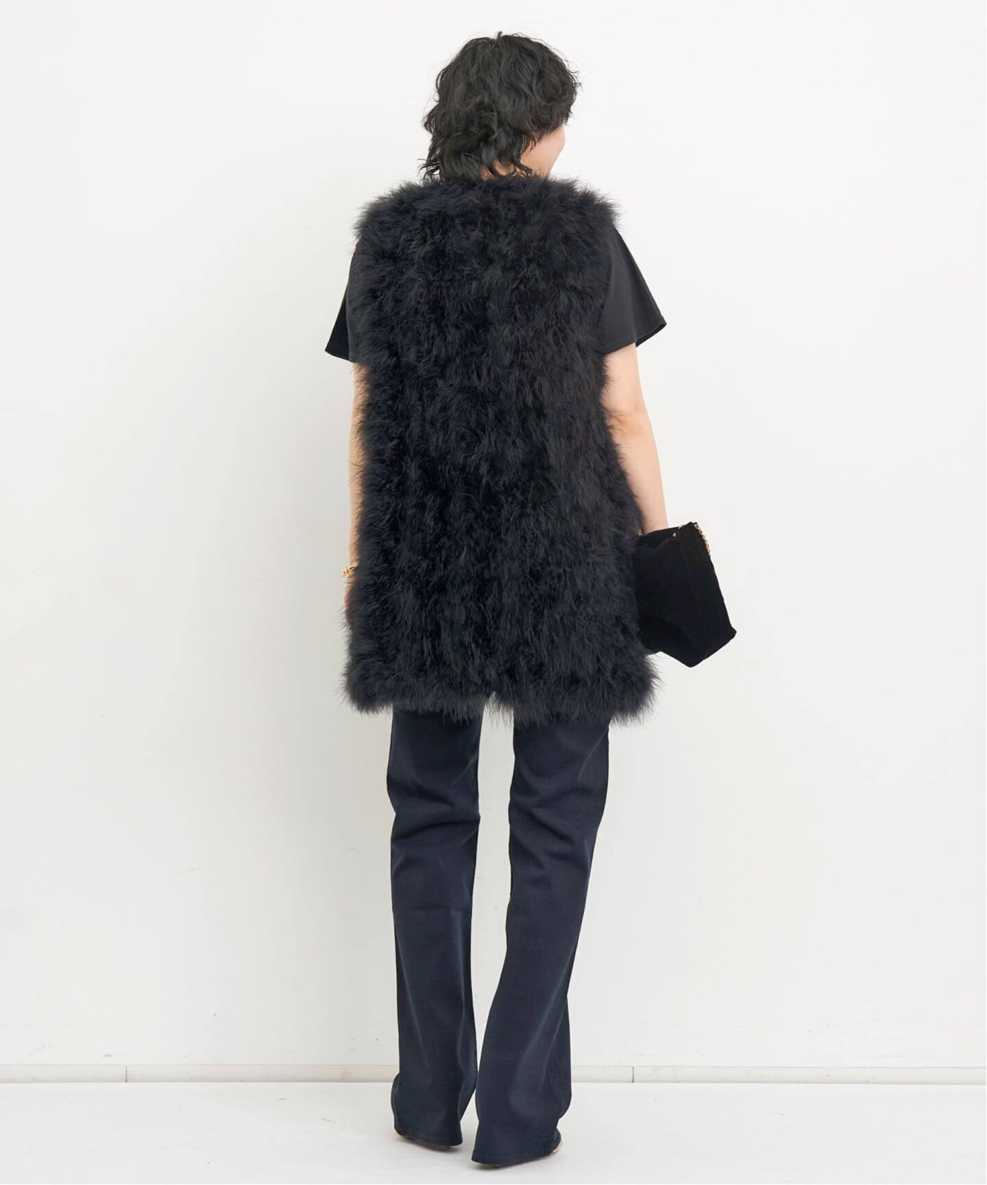 YVES SALOMON/イヴ サロモン】 FUR GILET（ジレ）｜L'Appartement