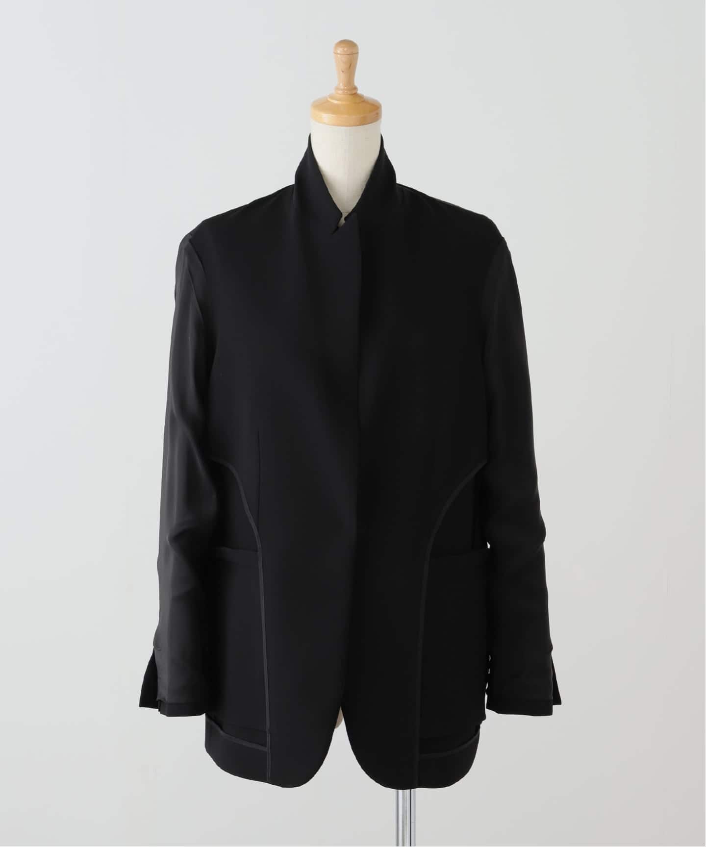 予約》トリアセジョーゼット ジャケット（テーラードジャケット