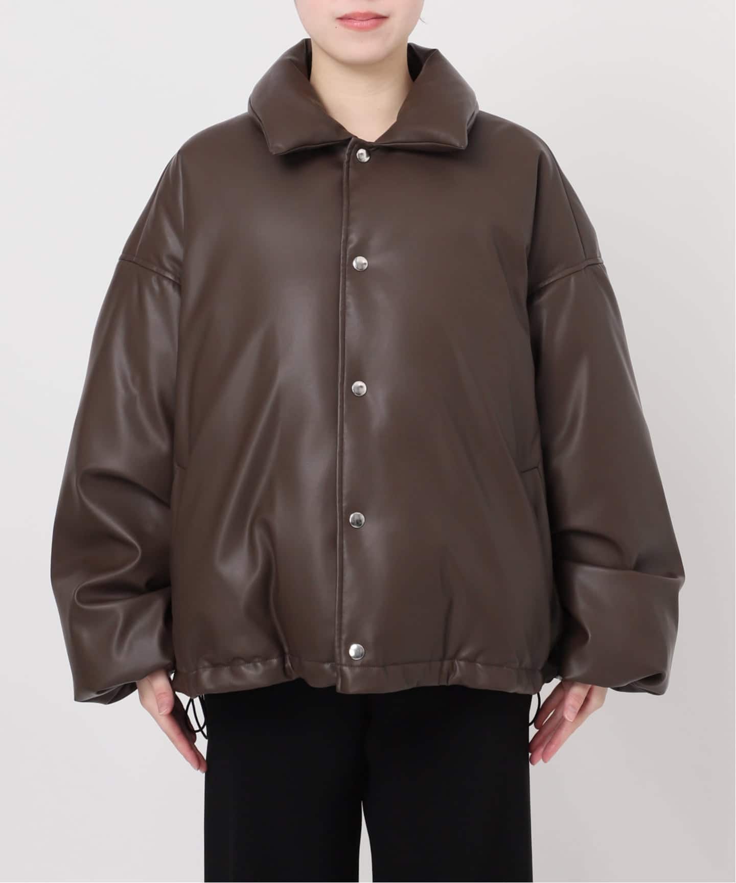 CALUX/キャラクス】SHORT COACH JACKET（ダウンジャケット）｜Deuxieme