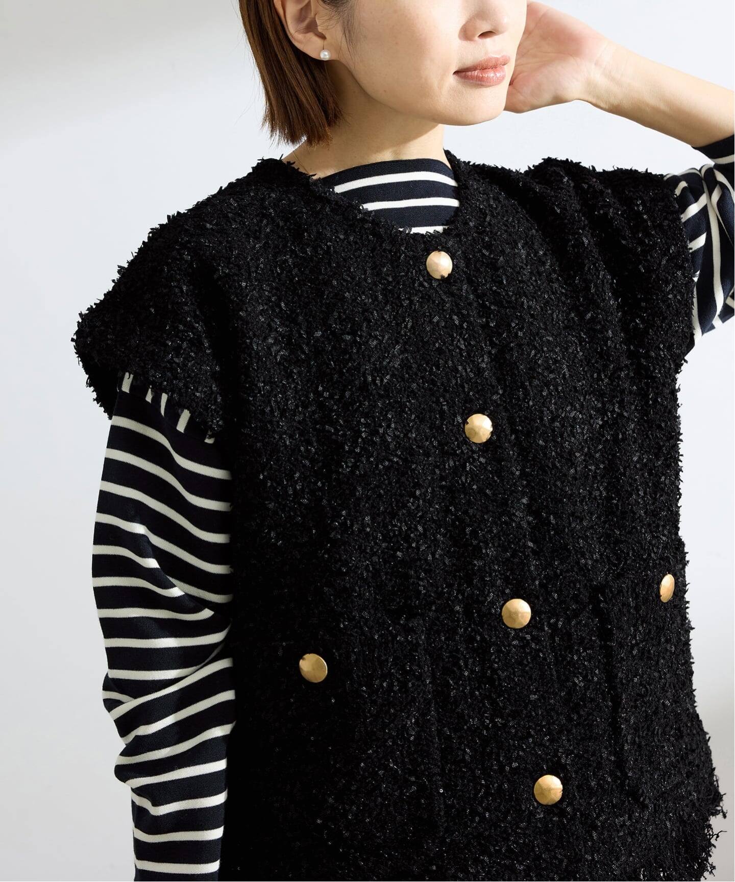 ミックスツイードベスト（ジレ）｜IENA（イエナ）の通販｜BAYCREW'S STORE