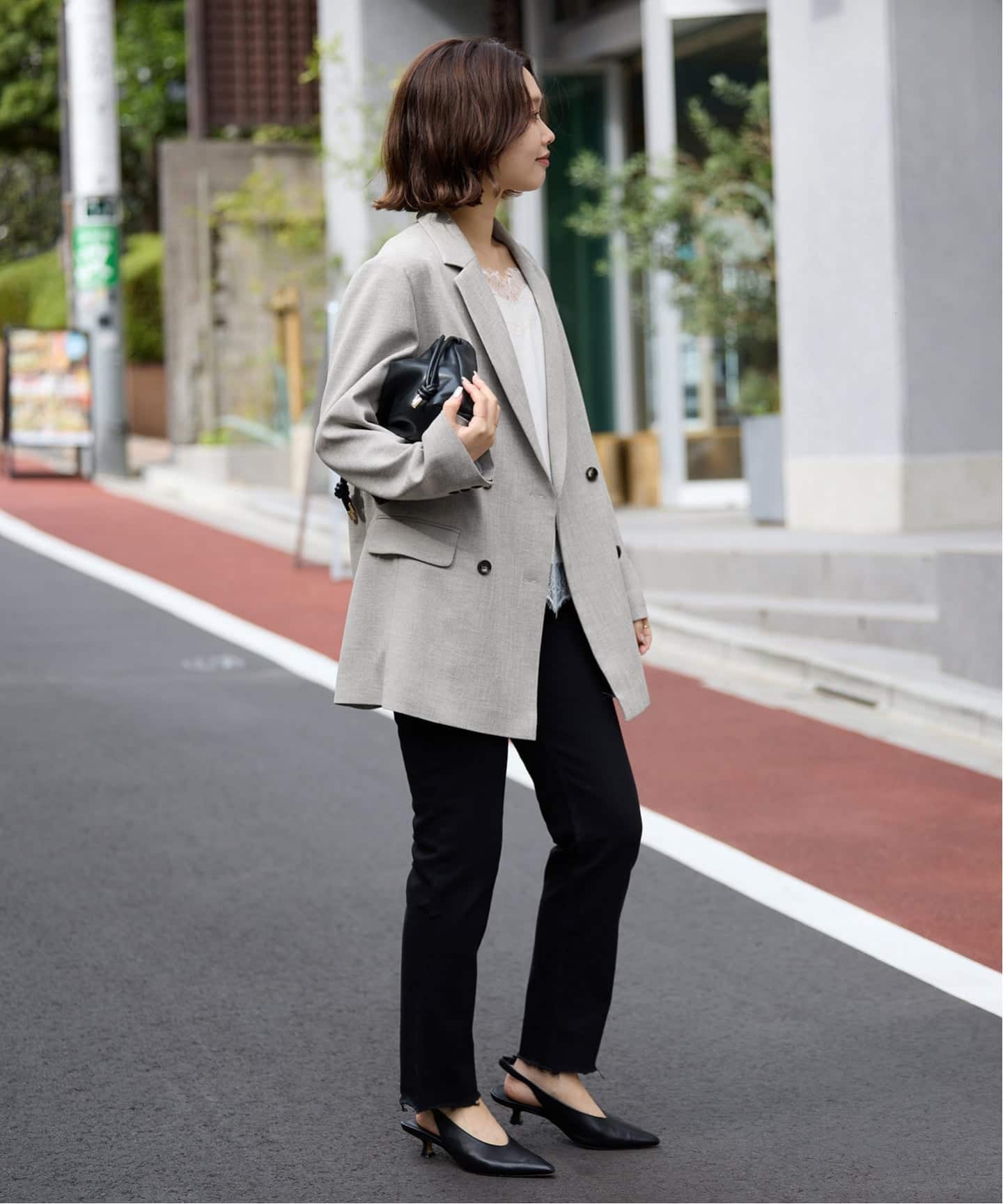 セットアップ対応可/追加2》ウォッシャブルツイルダブルジャケット