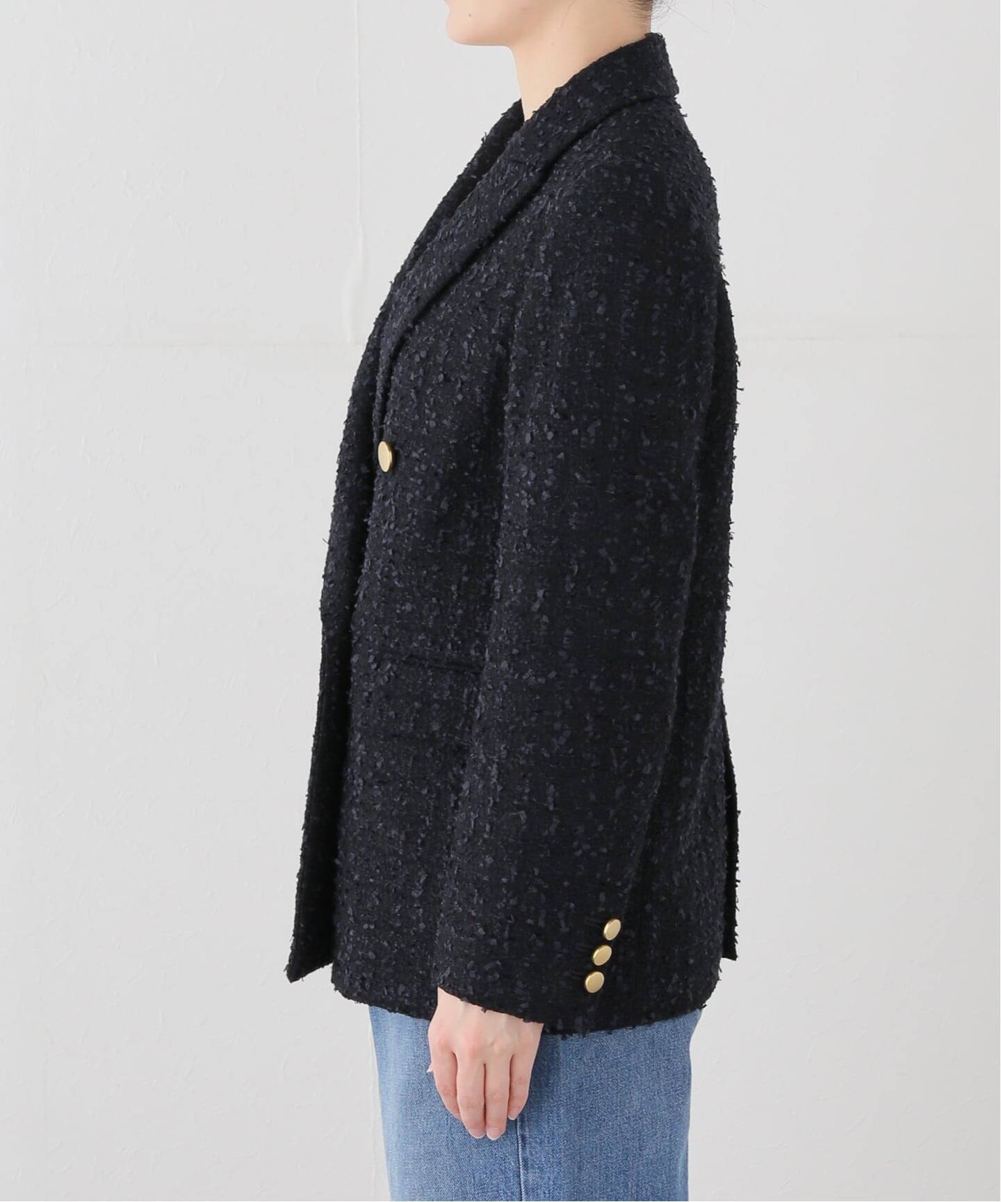 WEB＆一部店舗限定》フラッグツイードピークドラペルジャケット