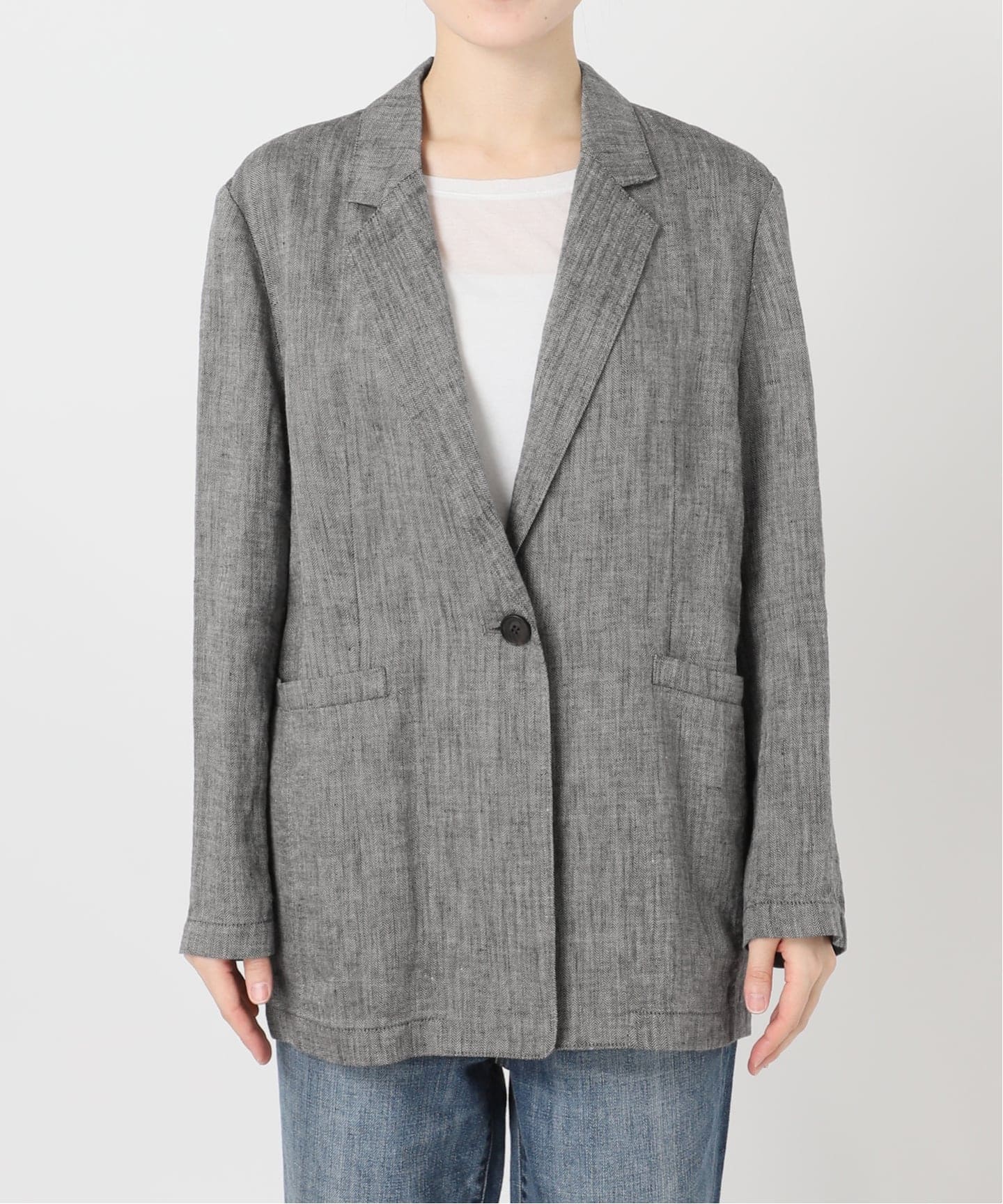 エアリーリネン1Bジャケット（テーラードジャケット）｜Spick and Span