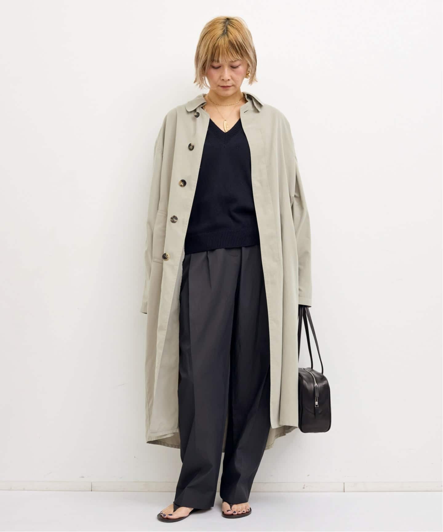 MAISON MARGIELA/メゾン マルジェラ】 LONG COAT（トレンチコート）｜L
