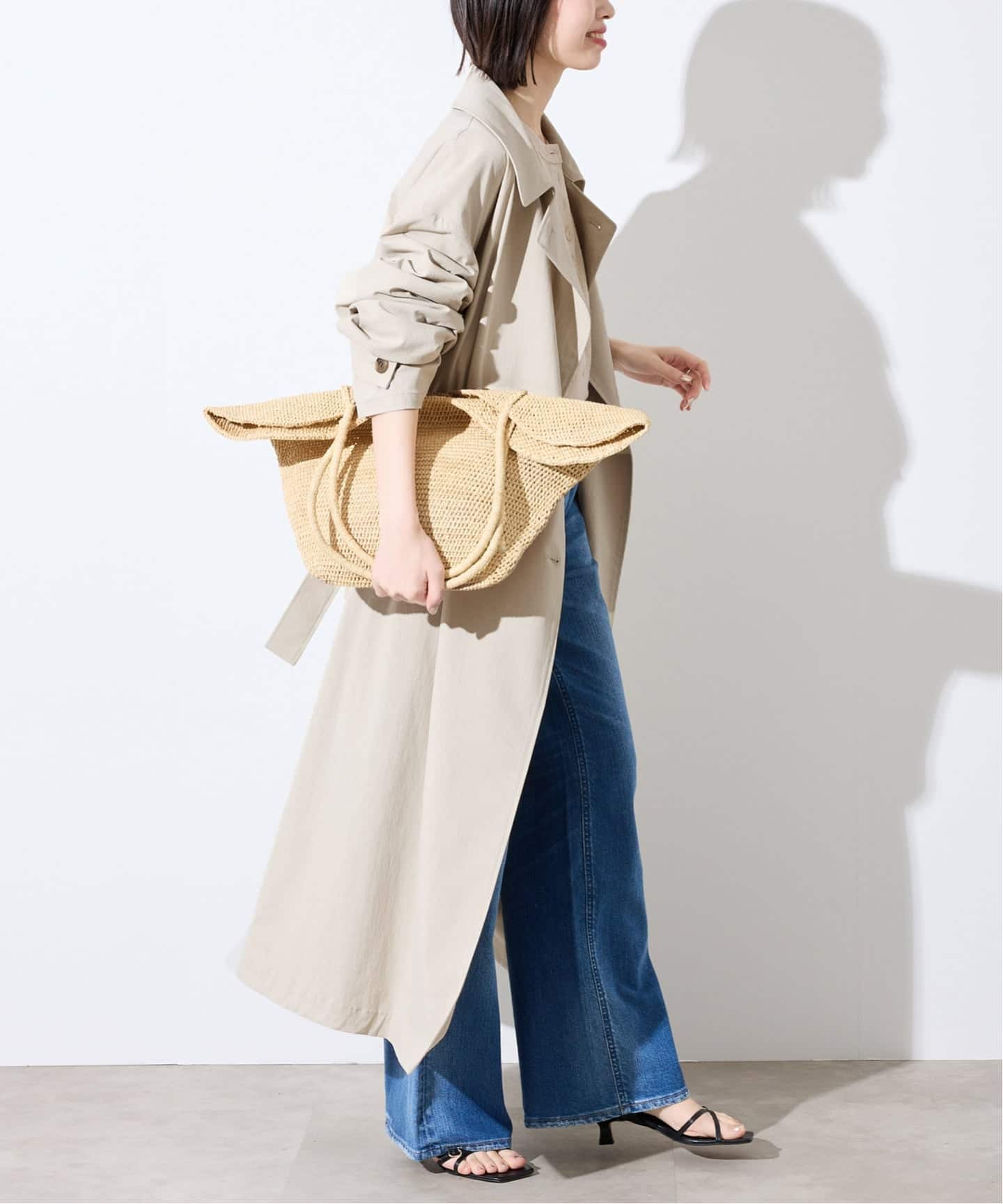 オーバートレンチコート（トレンチコート）｜SLOBE IENA（スローブ