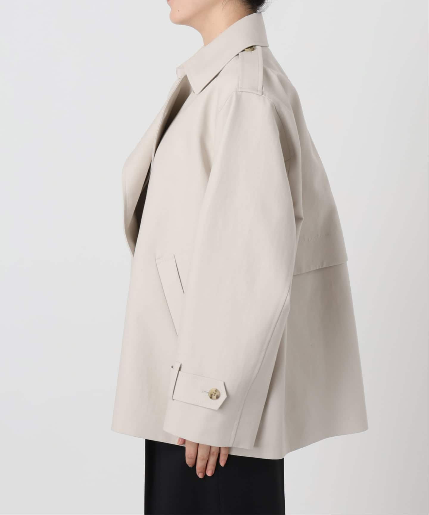 WEB限定追加》コットンダブルクロスハーフコート（その他ブルゾン