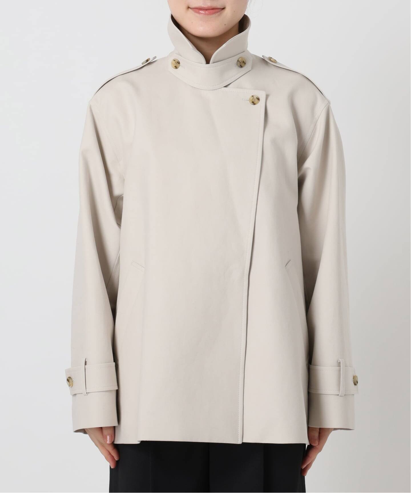 WEB限定追加》コットンダブルクロスハーフコート（その他ブルゾン