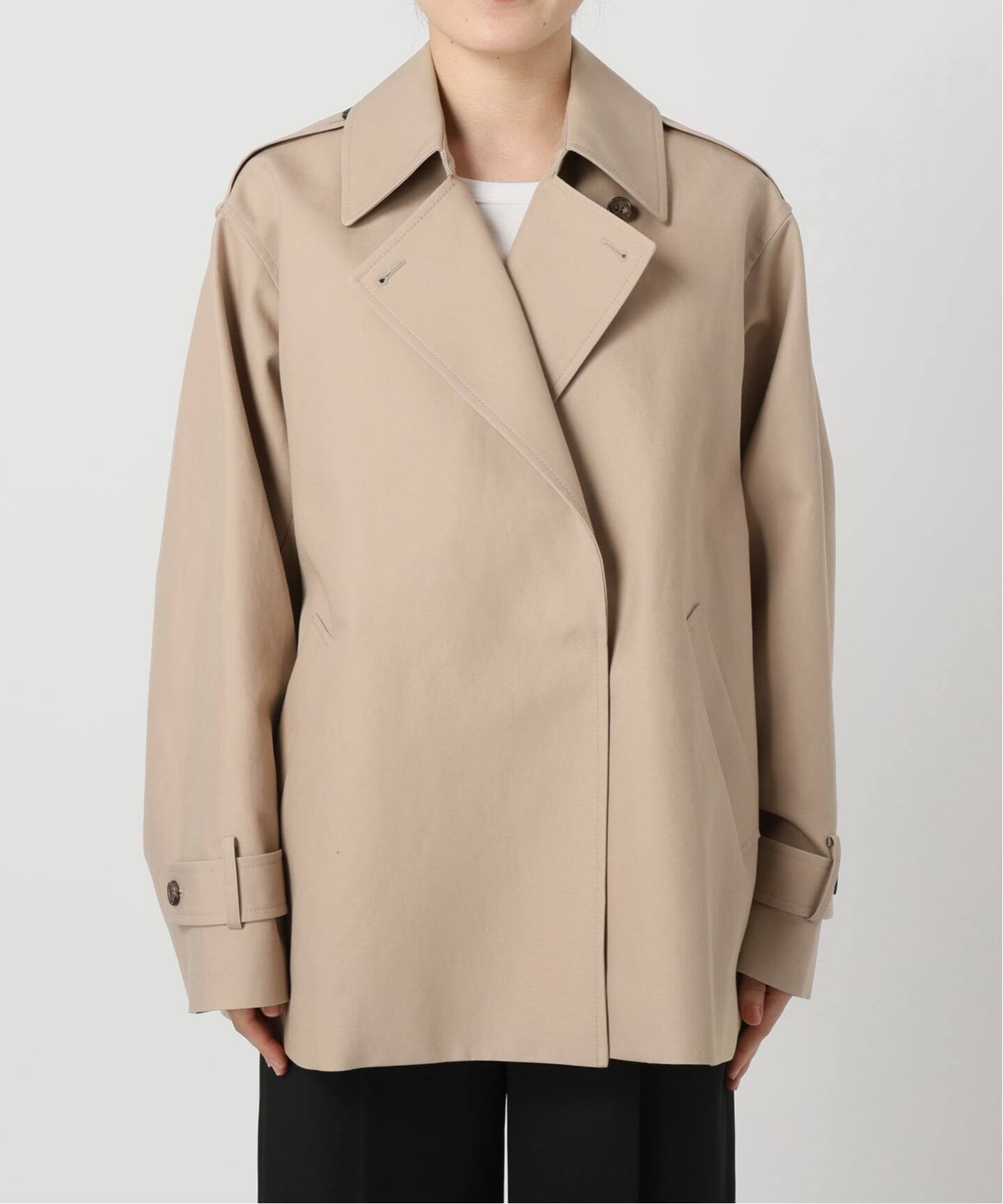 WEB限定追加》コットンダブルクロスハーフコート（その他ブルゾン