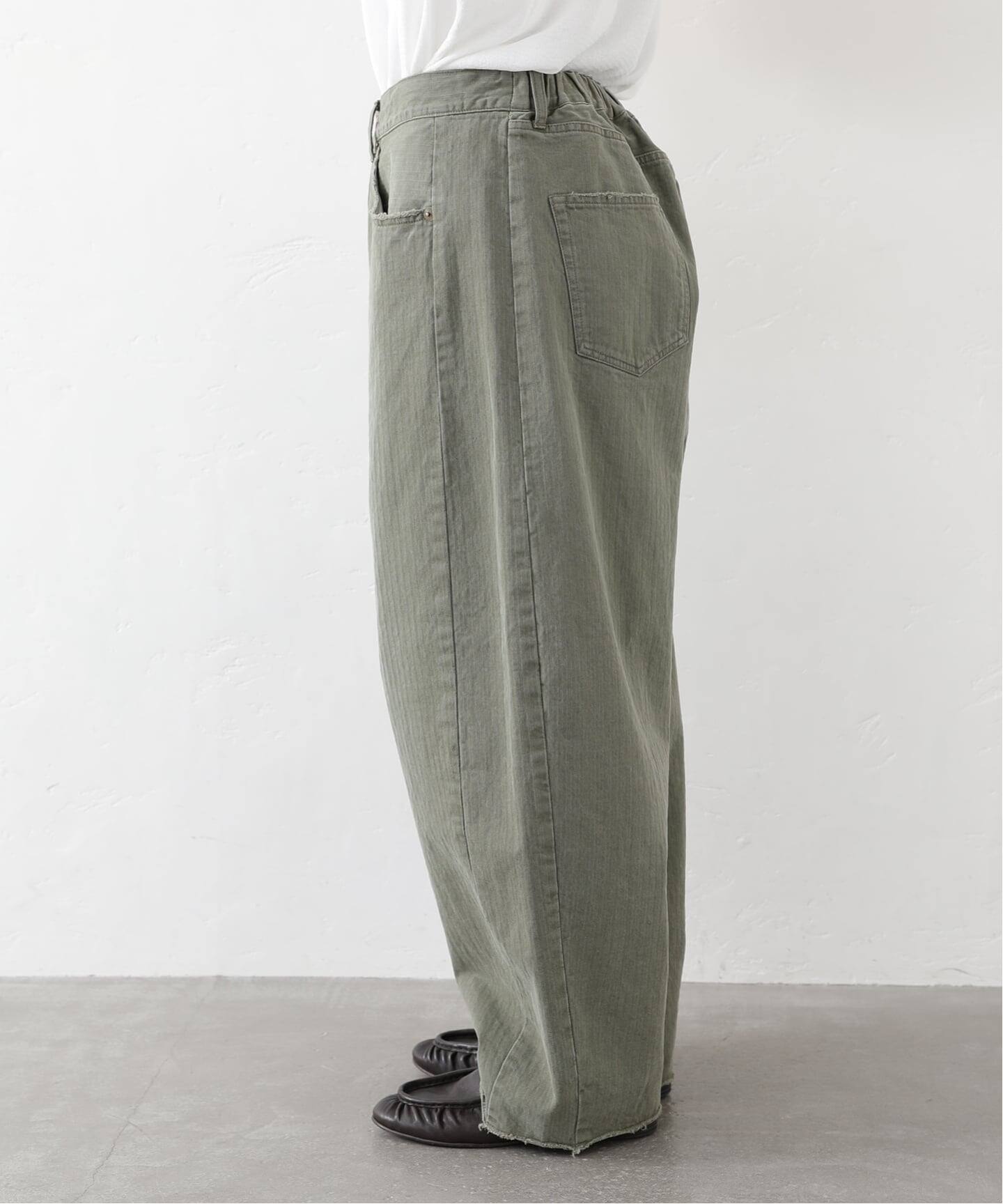 予約》ヴィンテージヘリンボン スウィッチパンツ（その他パンツ