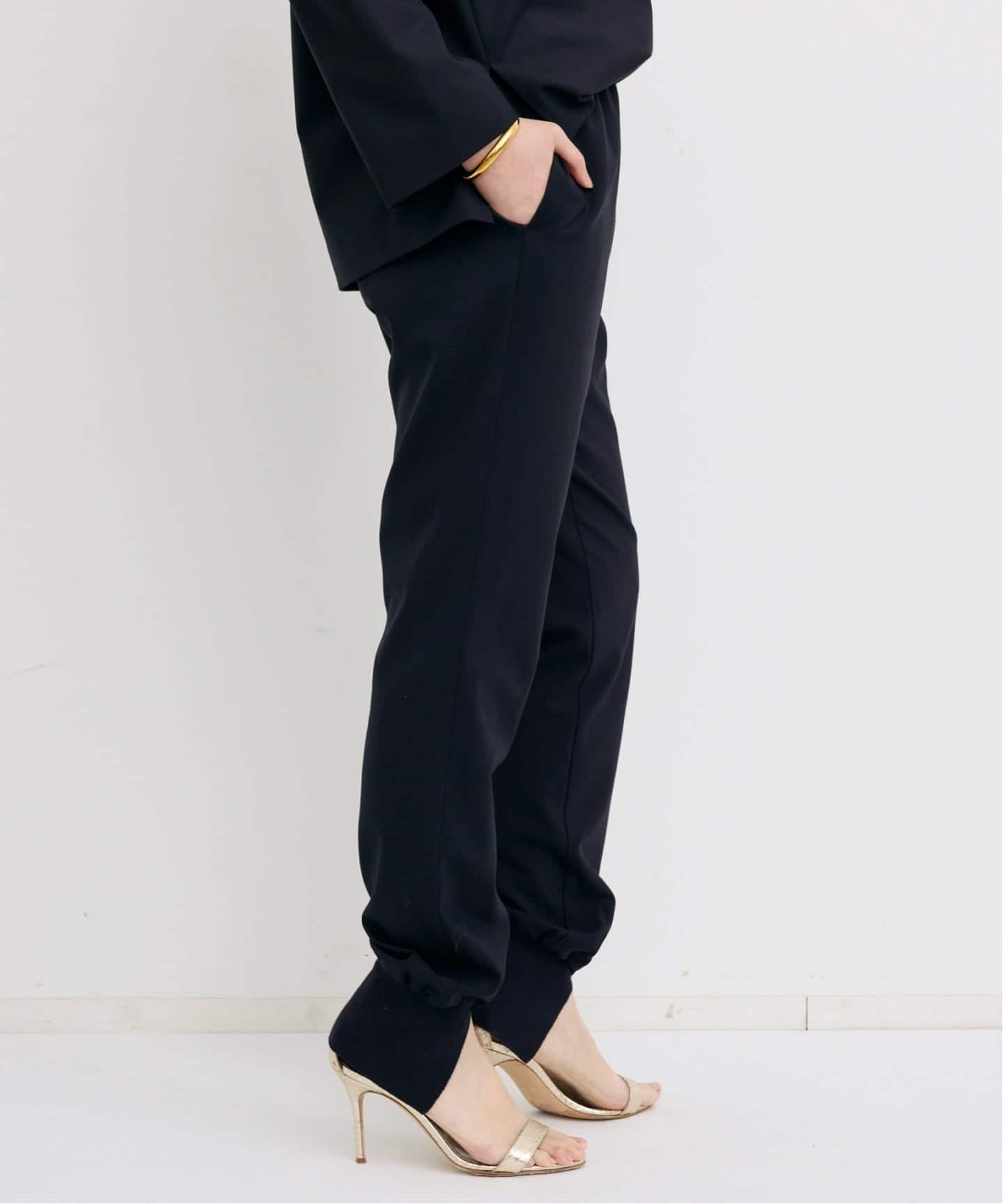 COL PIERROT/コル ピエロ】 Wool Rib Pants（その他パンツ）｜L