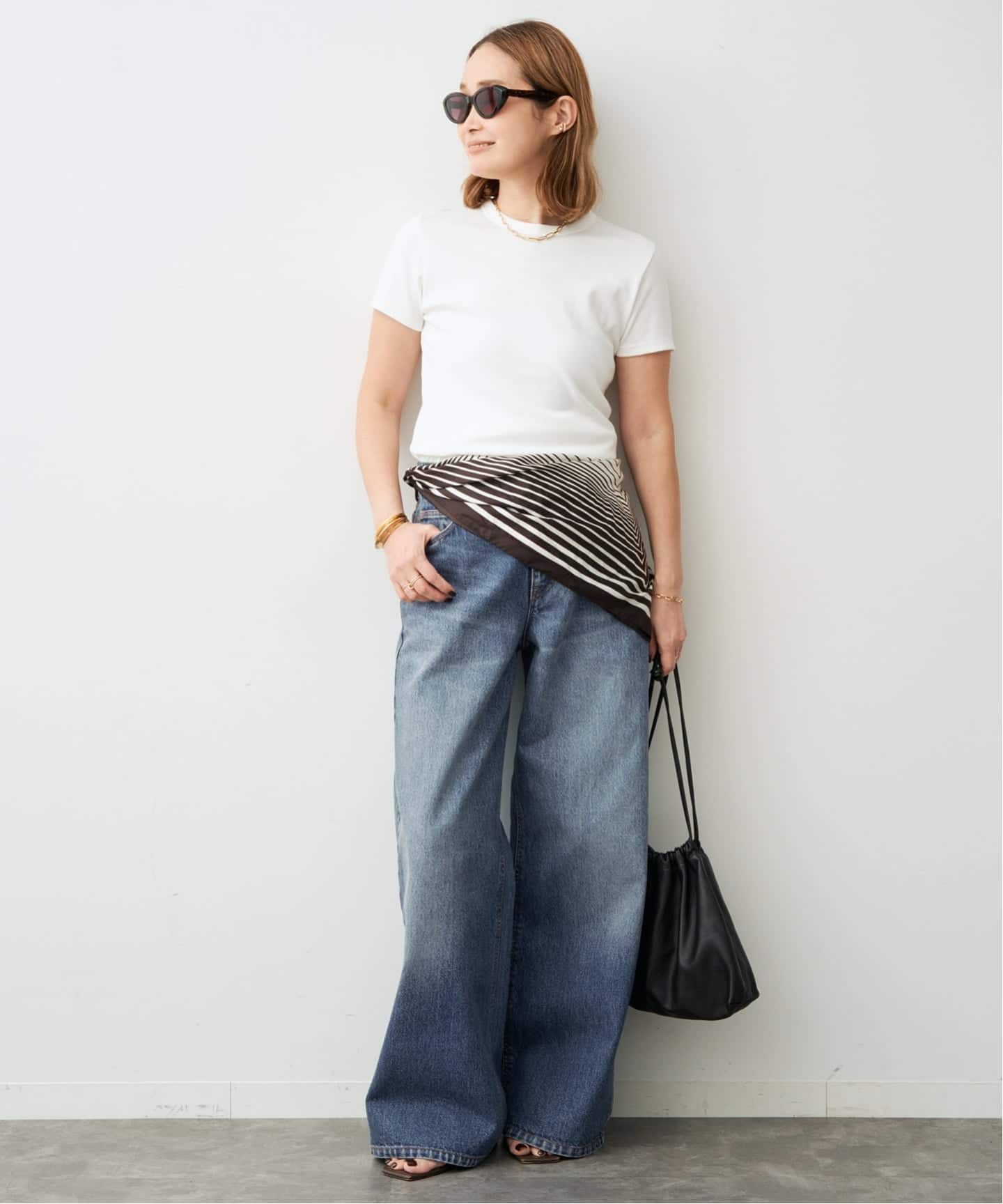 Deuxieme Classe Loose Jeans 36 デニム パンツ Loose Jeans（デニム