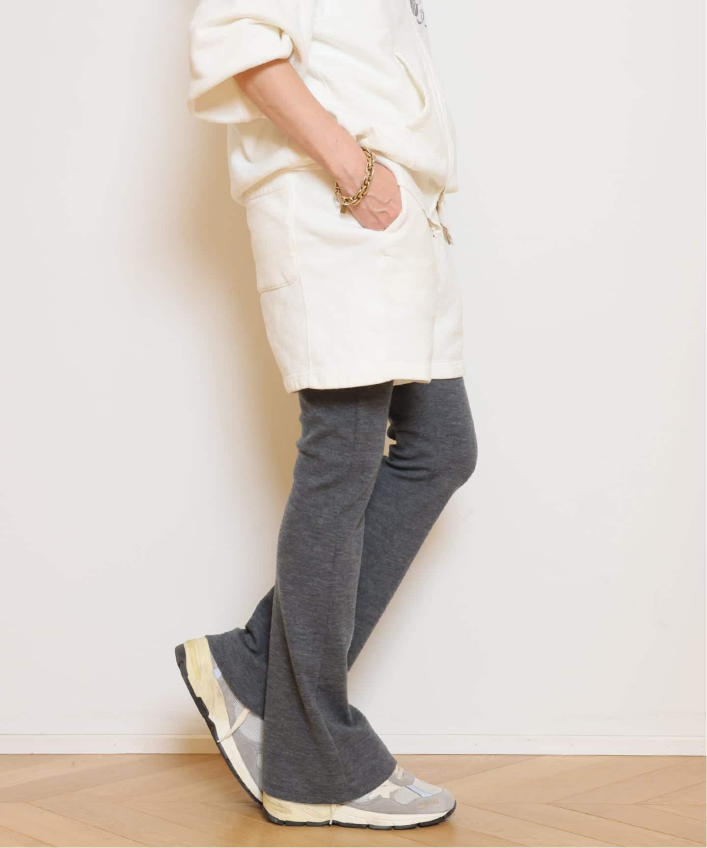 リブパンツ（その他パンツ）｜MUSE de Deuxieme Classe（ミューズ ドゥ