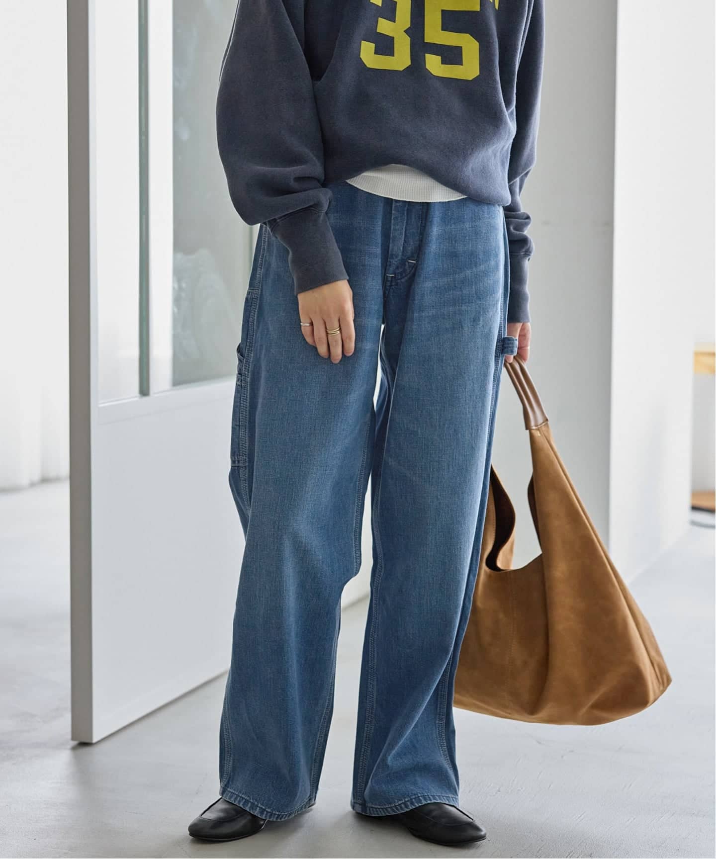 追加予約》LEE/リー SLOBE別注 ペインターパンツ LM7288（デニムパンツ