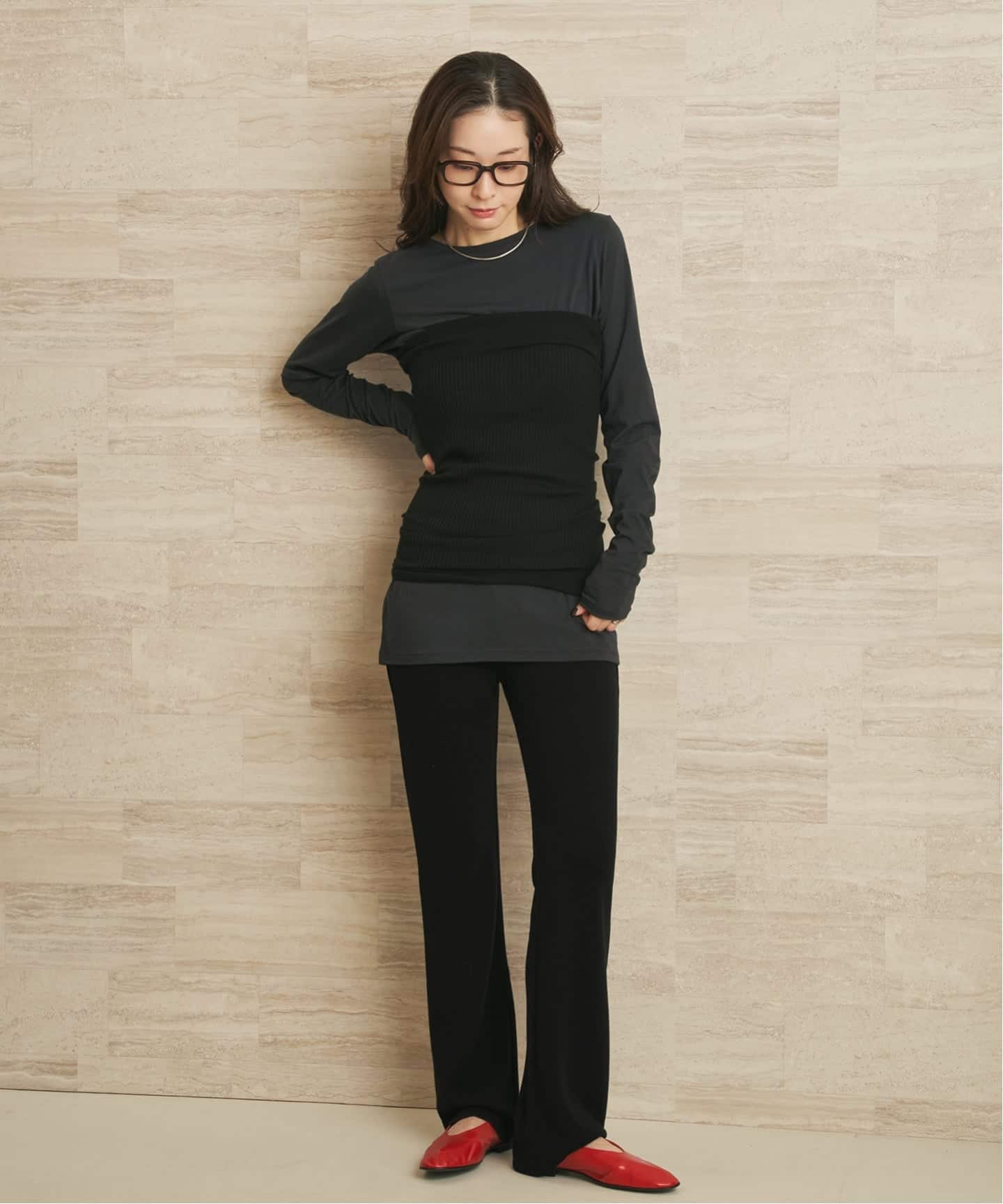 WEB限定追加》18G スムース パンツ 2（その他パンツ）｜Plage