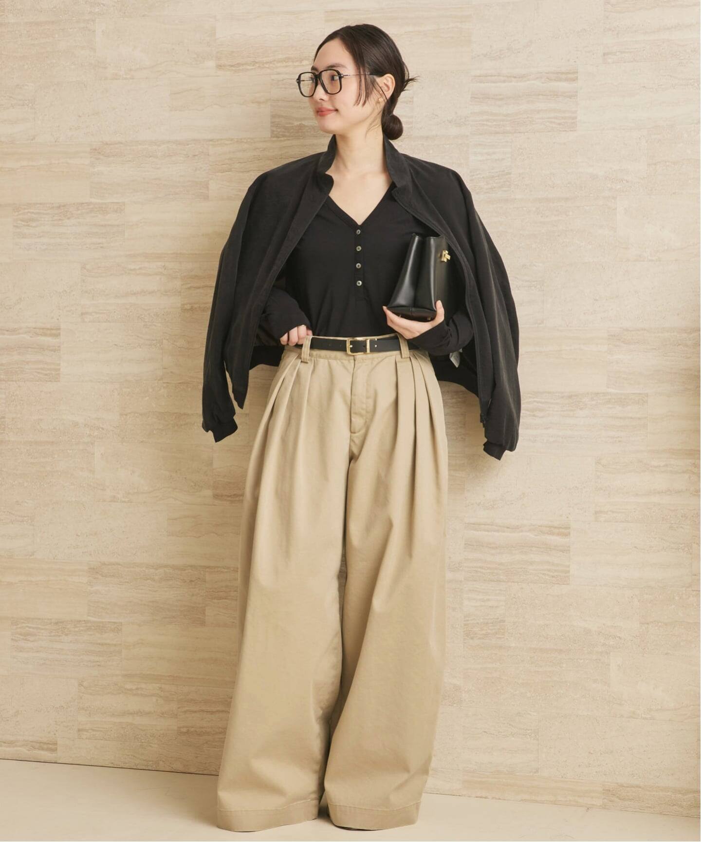 追加予約》R'IAM Super wide CHINO パンツ 2（チノパンツ）｜Plage