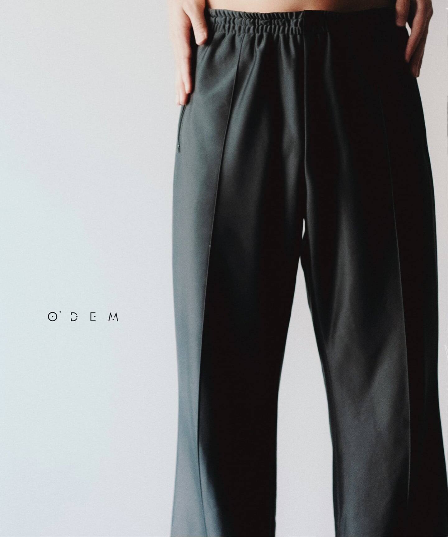 O'DEM/オデム】Steel flare track PT（ジャージ／トラックパンツ）｜L