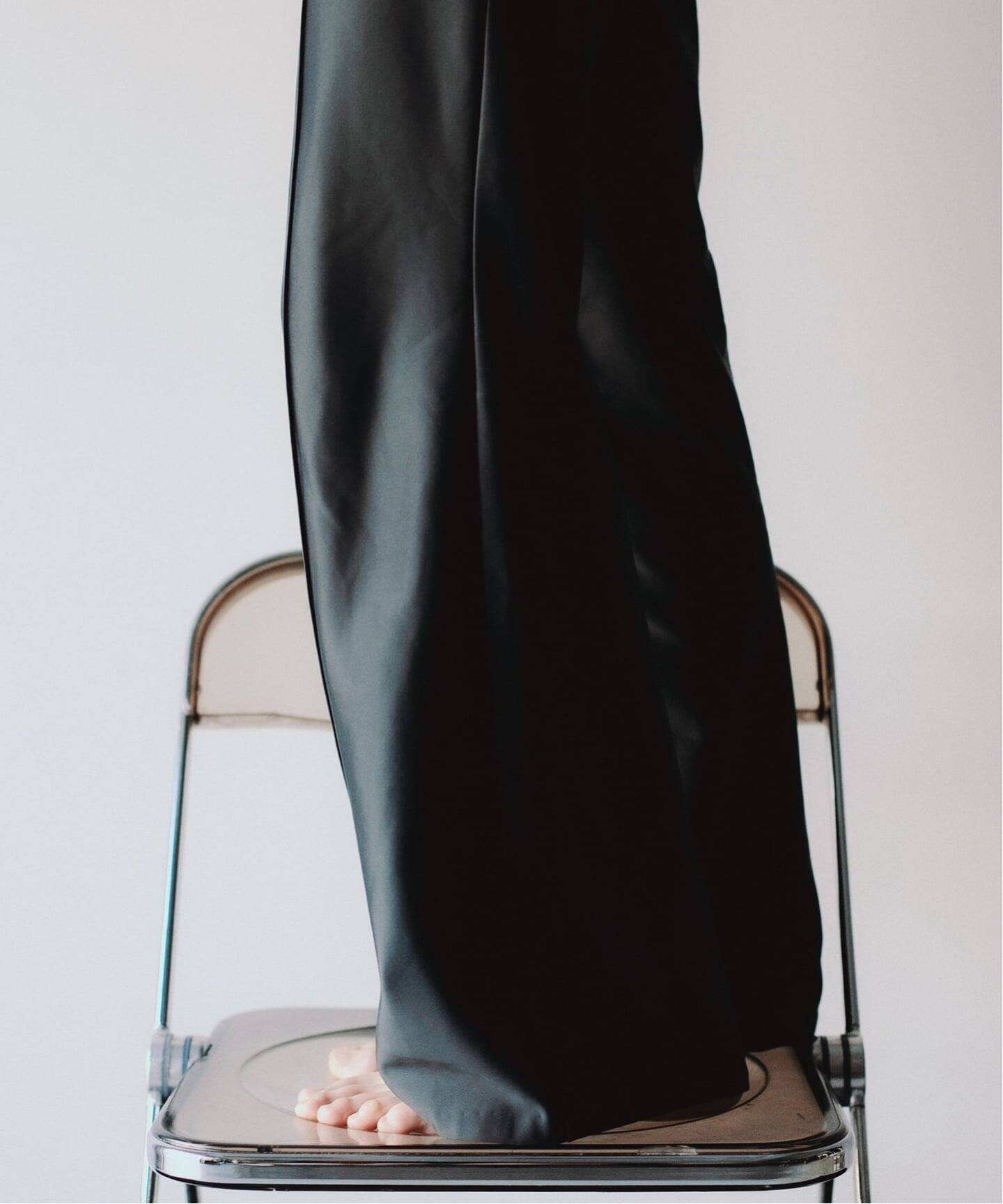 O'DEM/オデム】Steel flare track PT（ジャージ／トラックパンツ）｜L