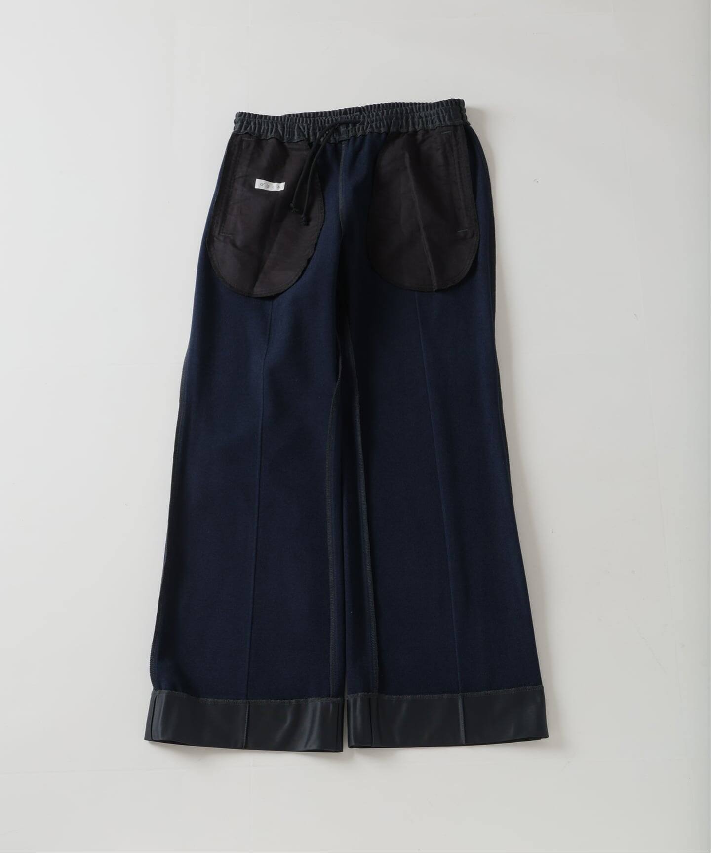 O'DEM/オデム】Steel flare track PT（ジャージ／トラックパンツ）｜L