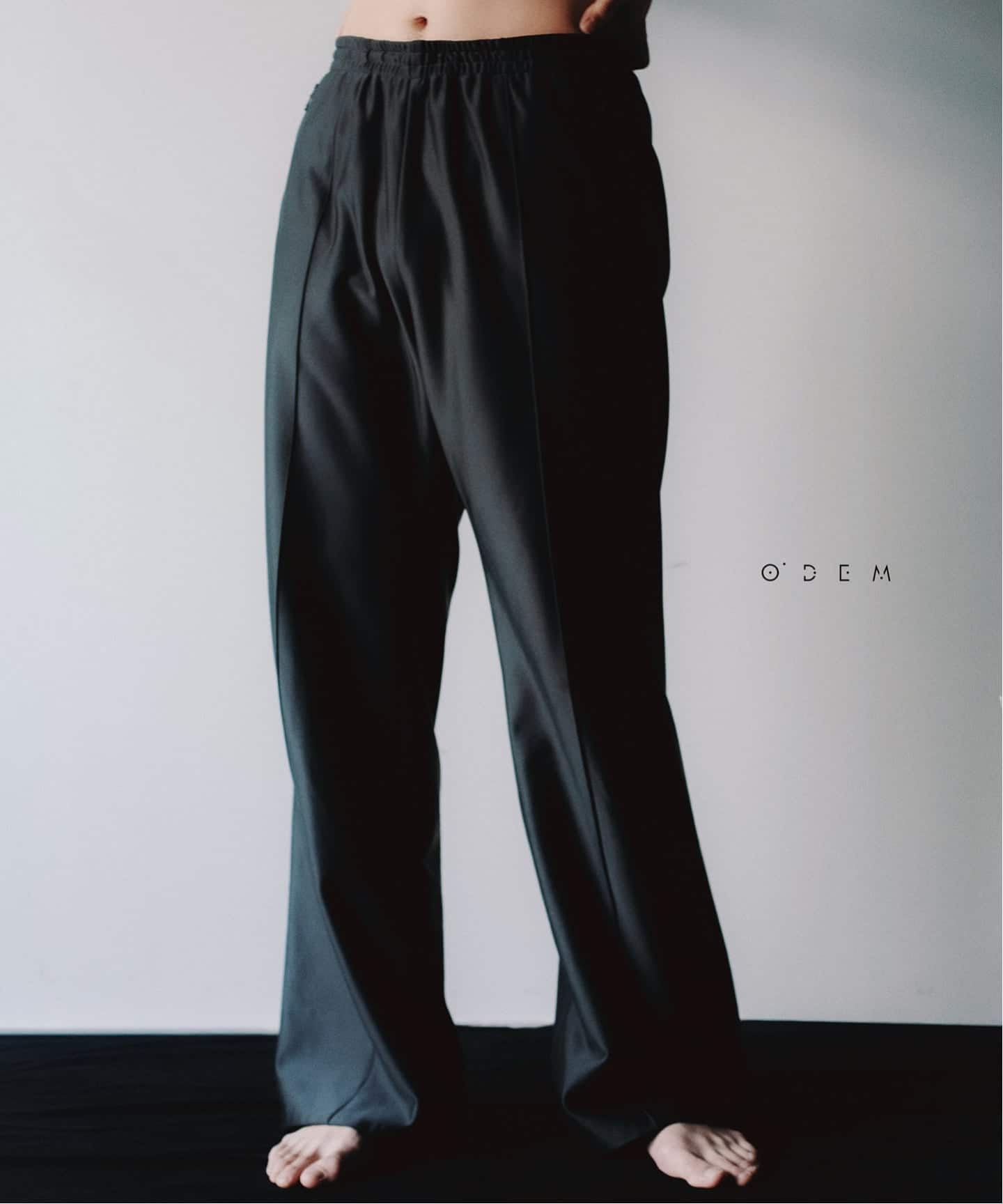O'DEM/オデム】Steel flare track PT（ジャージ／トラックパンツ）｜L