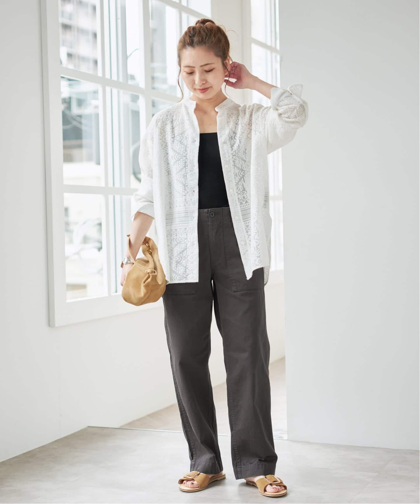 新色有り / 追加》ルーズベイカーパンツ（カーゴパンツ）｜Spick and