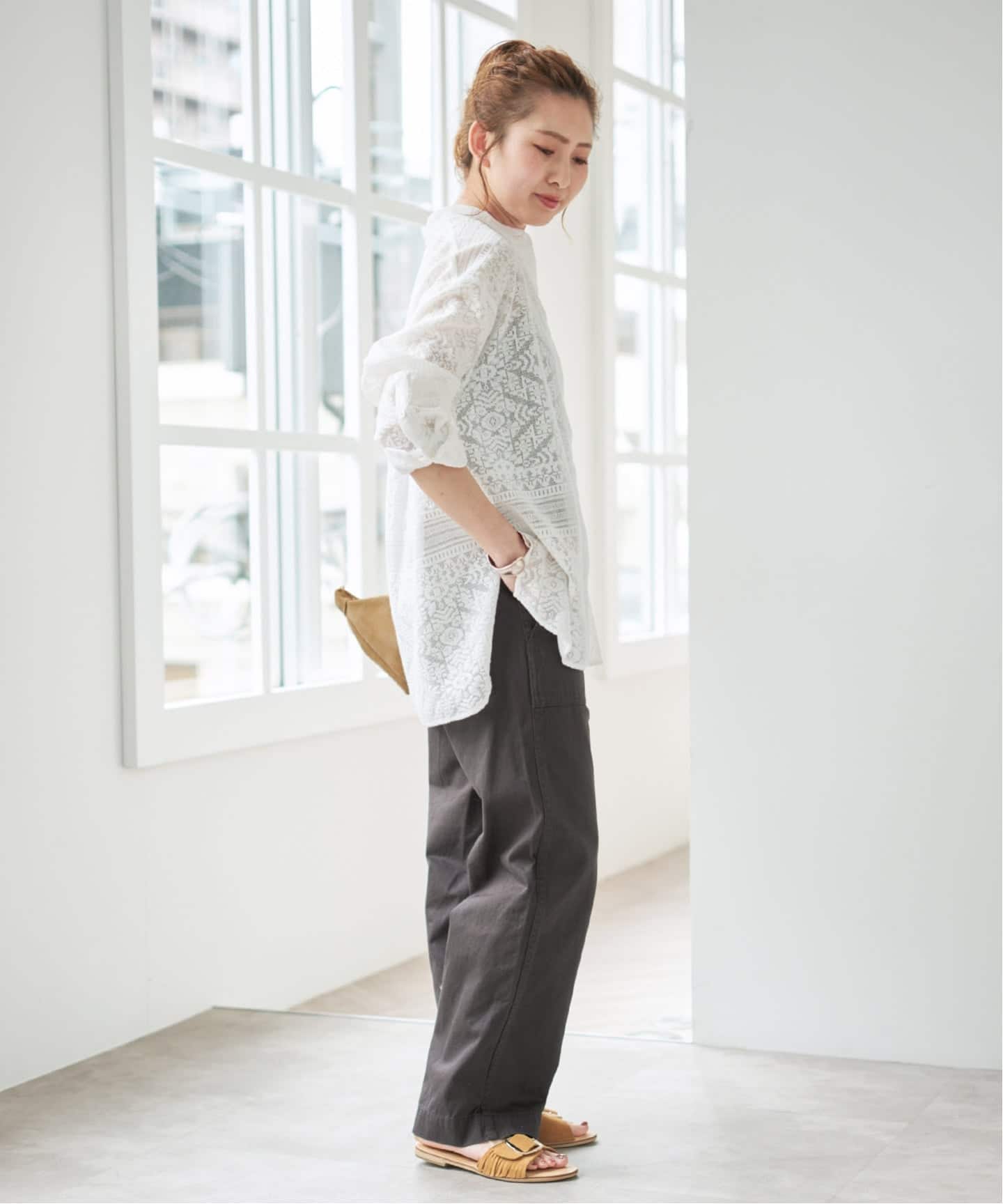 新色有り / 追加》ルーズベイカーパンツ（カーゴパンツ）｜Spick and