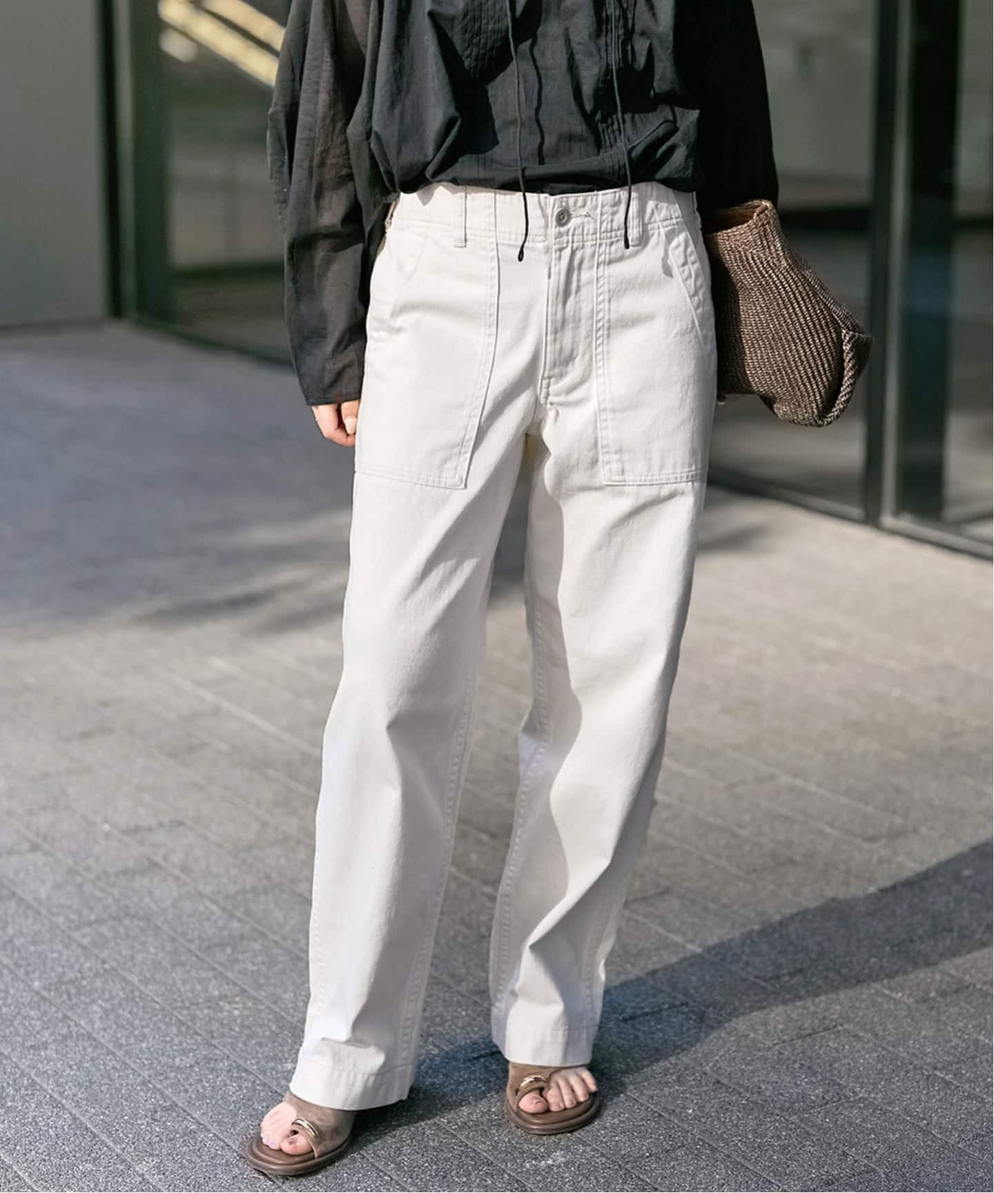 新色有り / 追加》ルーズベイカーパンツ（カーゴパンツ）｜Spick and