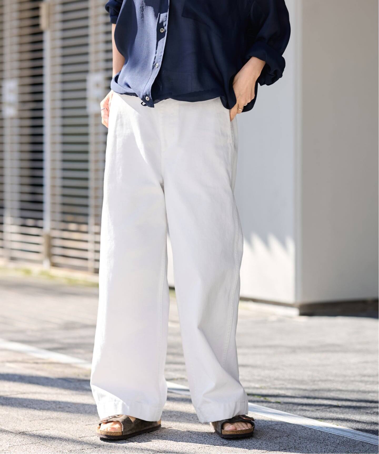 ≪一部カラーWEB限定 / 追加≫OVER SIZED CHINO パンツ 2（チノパンツ