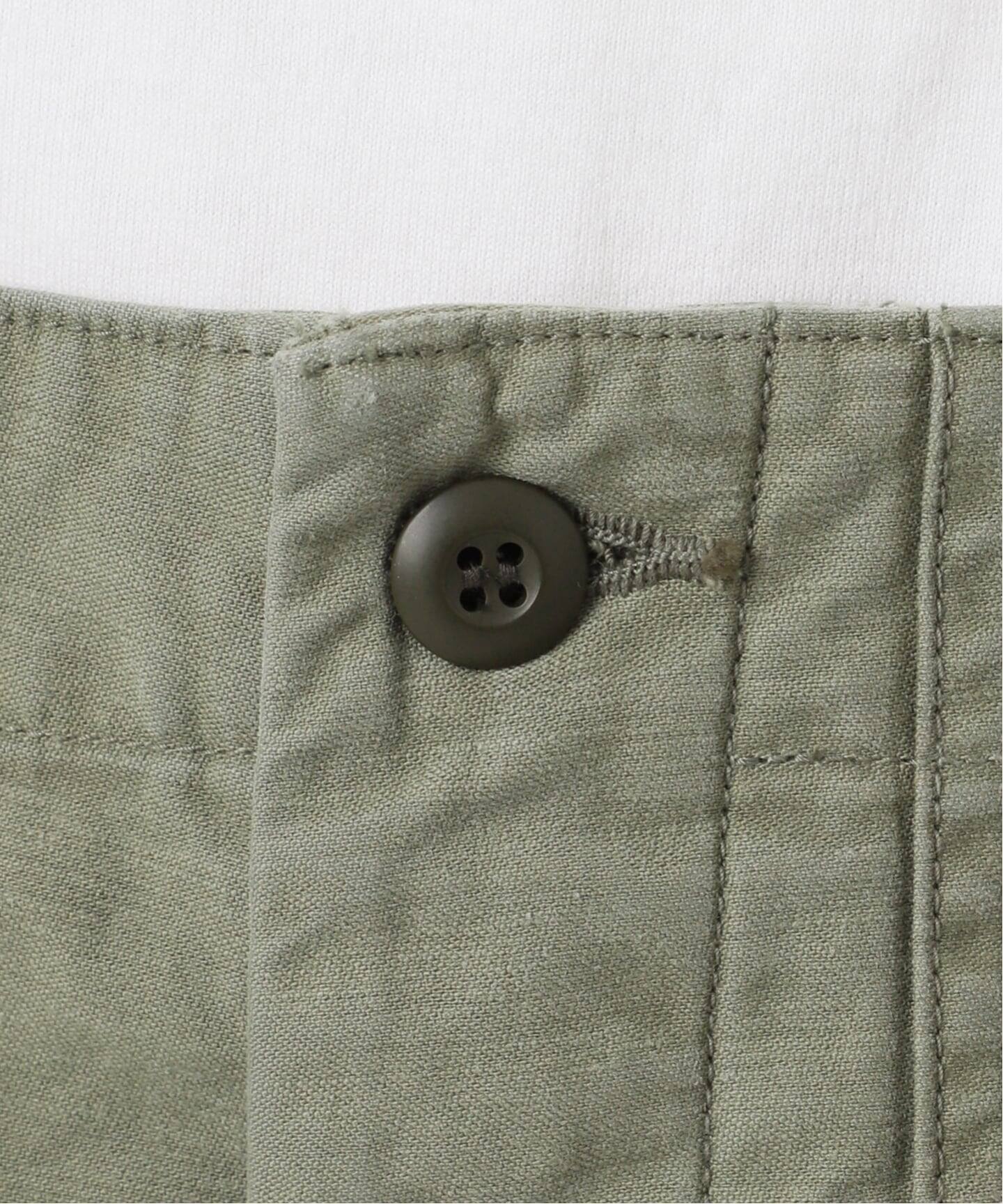 ライトミリタリースラブベイカーパンツ（カーゴパンツ）｜FRAMeWORK