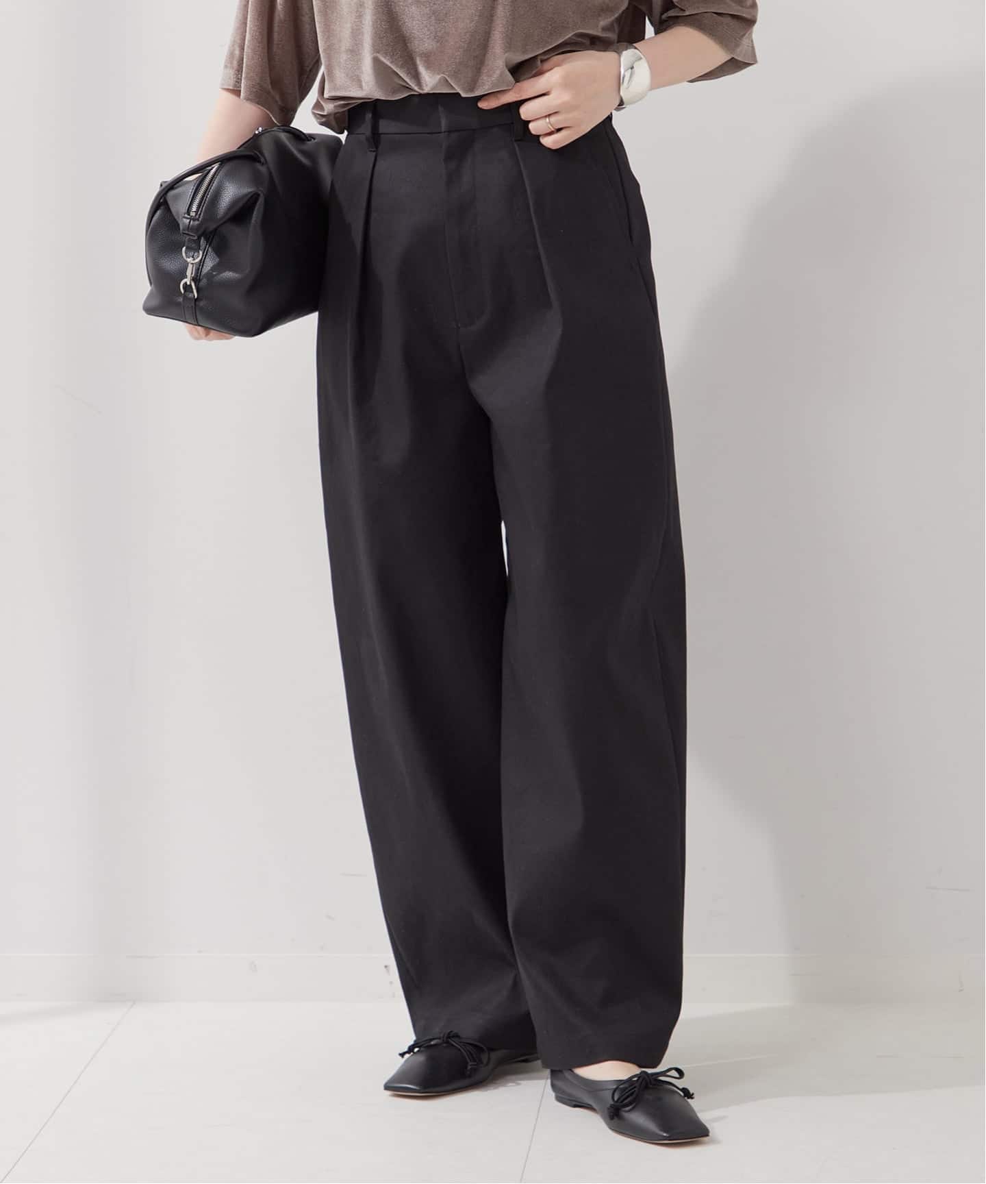 追加4》【金子綾さん着用】CP タックチノパンツ（チノパンツ