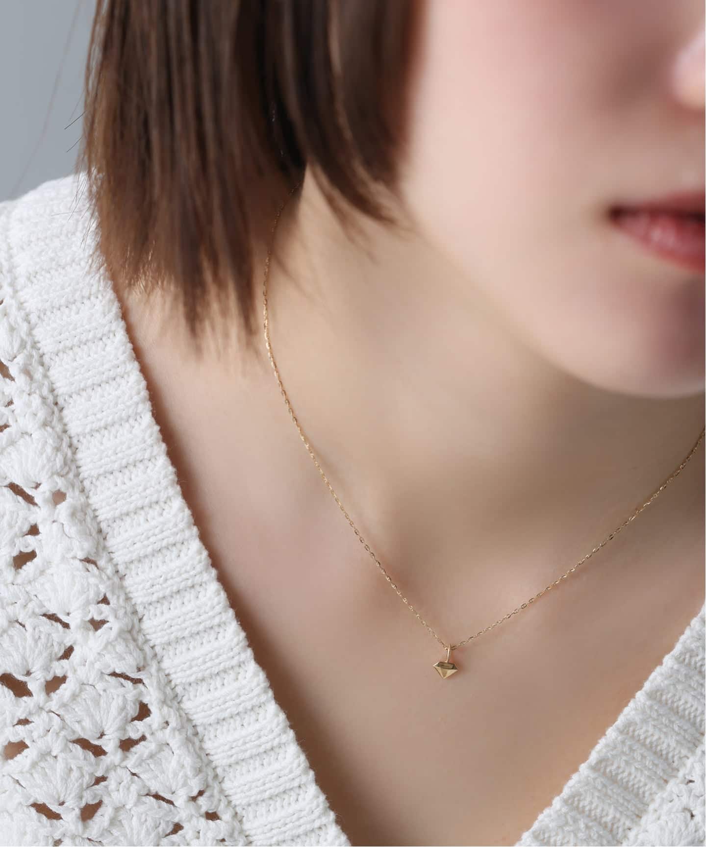 予約》ダイヤモチーフチャーム K18（チャーム）｜Lilas（リラ）の通販