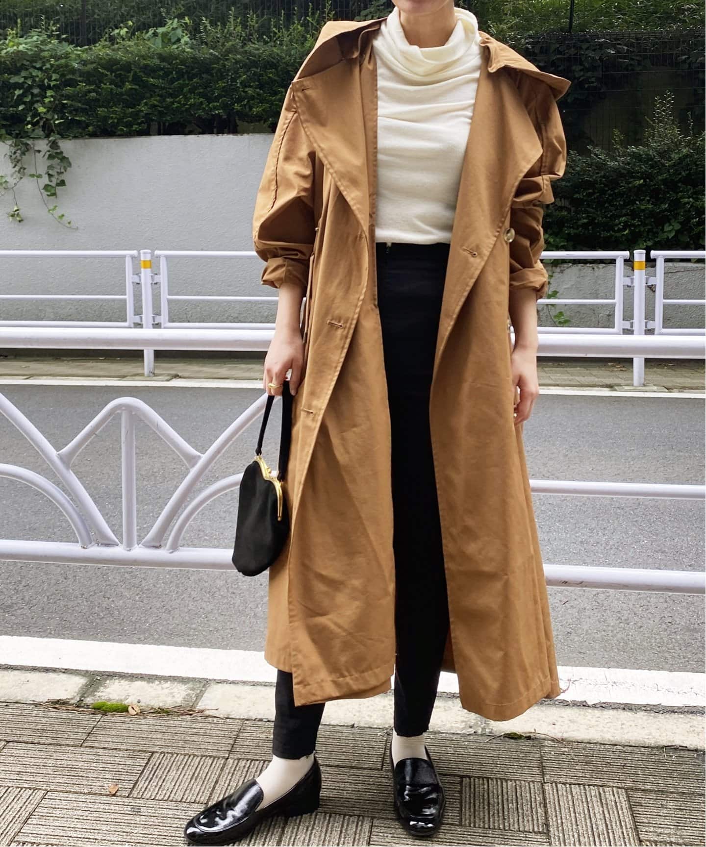 VACHEMENT トレンチコートインナーダウン付き