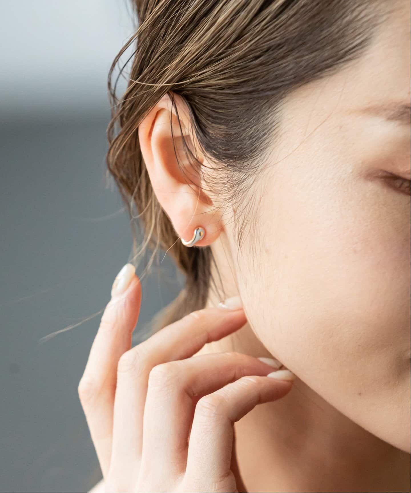 HIROTAKA/ヒロタカ Bird of Paradise ハーフフープピアス(片耳