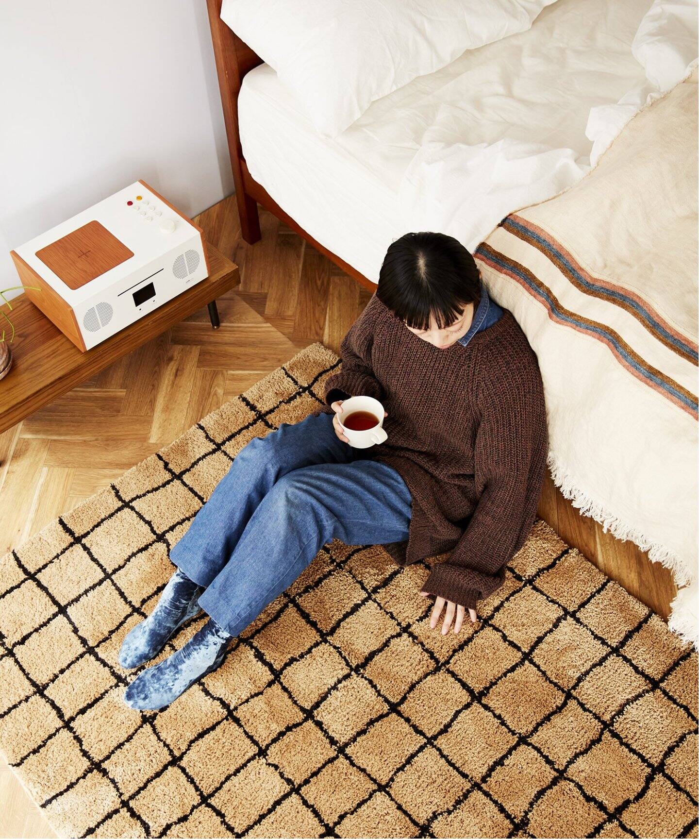 GRID RUG 200x200 グリッド ラグ（ラグ・マット）｜JOURNAL STANDARD