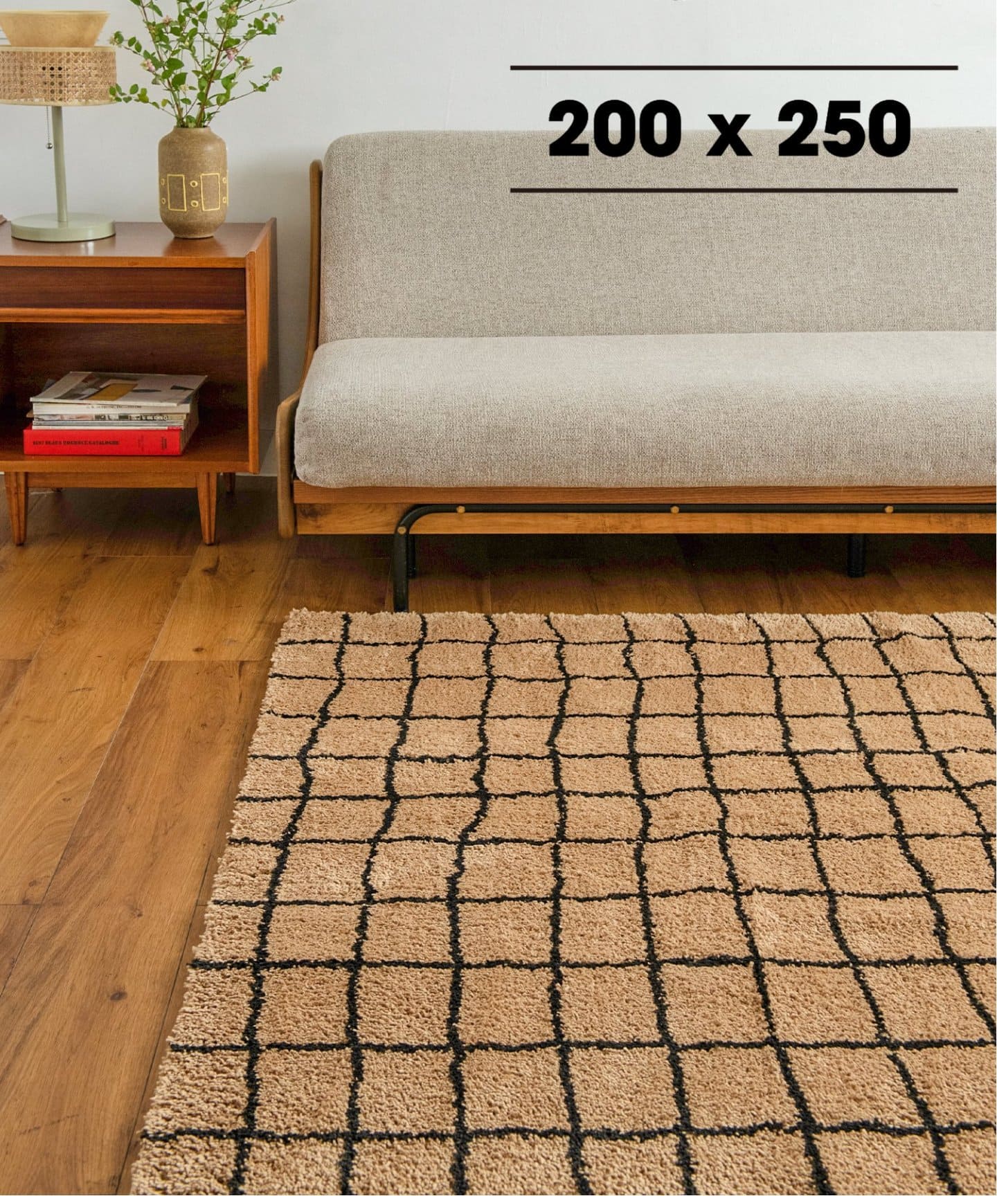 GRID RUG 200x250 グリッド ラグ（ラグ・マット）｜JOURNAL STANDARD